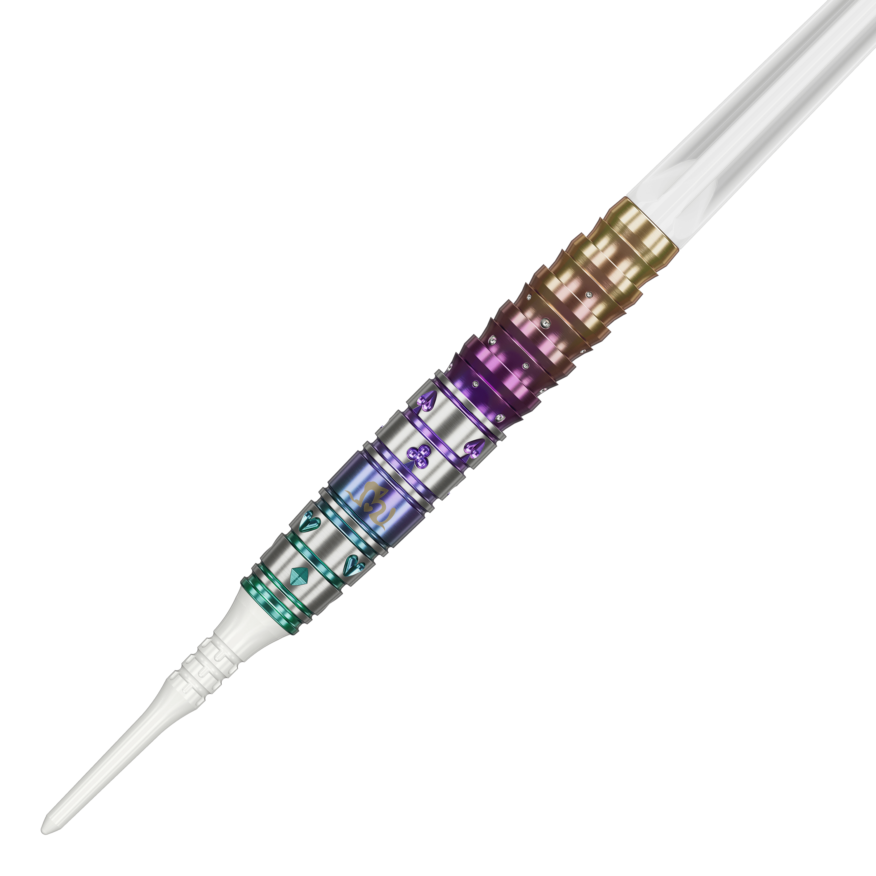 Auf dem Bild sind die Target Japan Prime Series Mayuko Morita Mayo GEN7 Softdarts mit 18g abgebildet. Sie zeichnen sich durch ihr besonderes Design für den Dartsport aus.