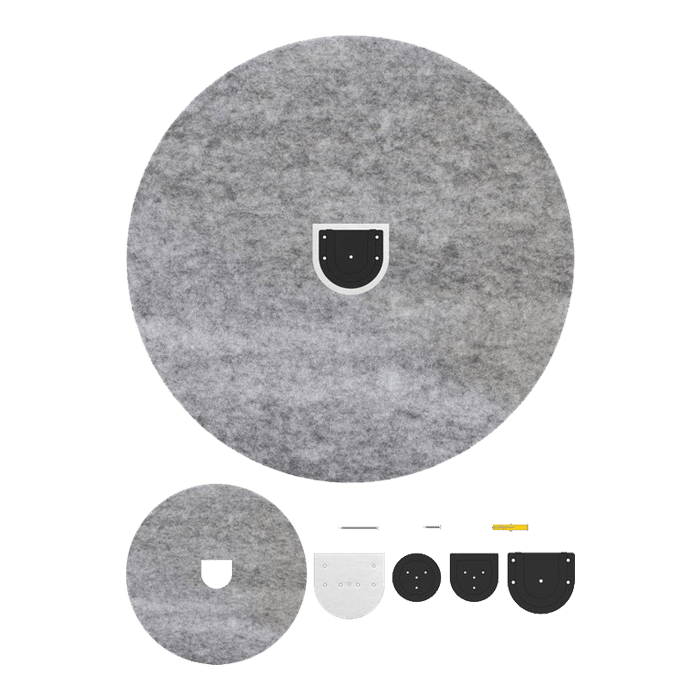 Système d'insonorisation GOAT Silencer Veil Abgebildet ist das GOAT Silencer Veil Dampening Schallschutz System. Dieses Produkt dient der Schallreduzierung.