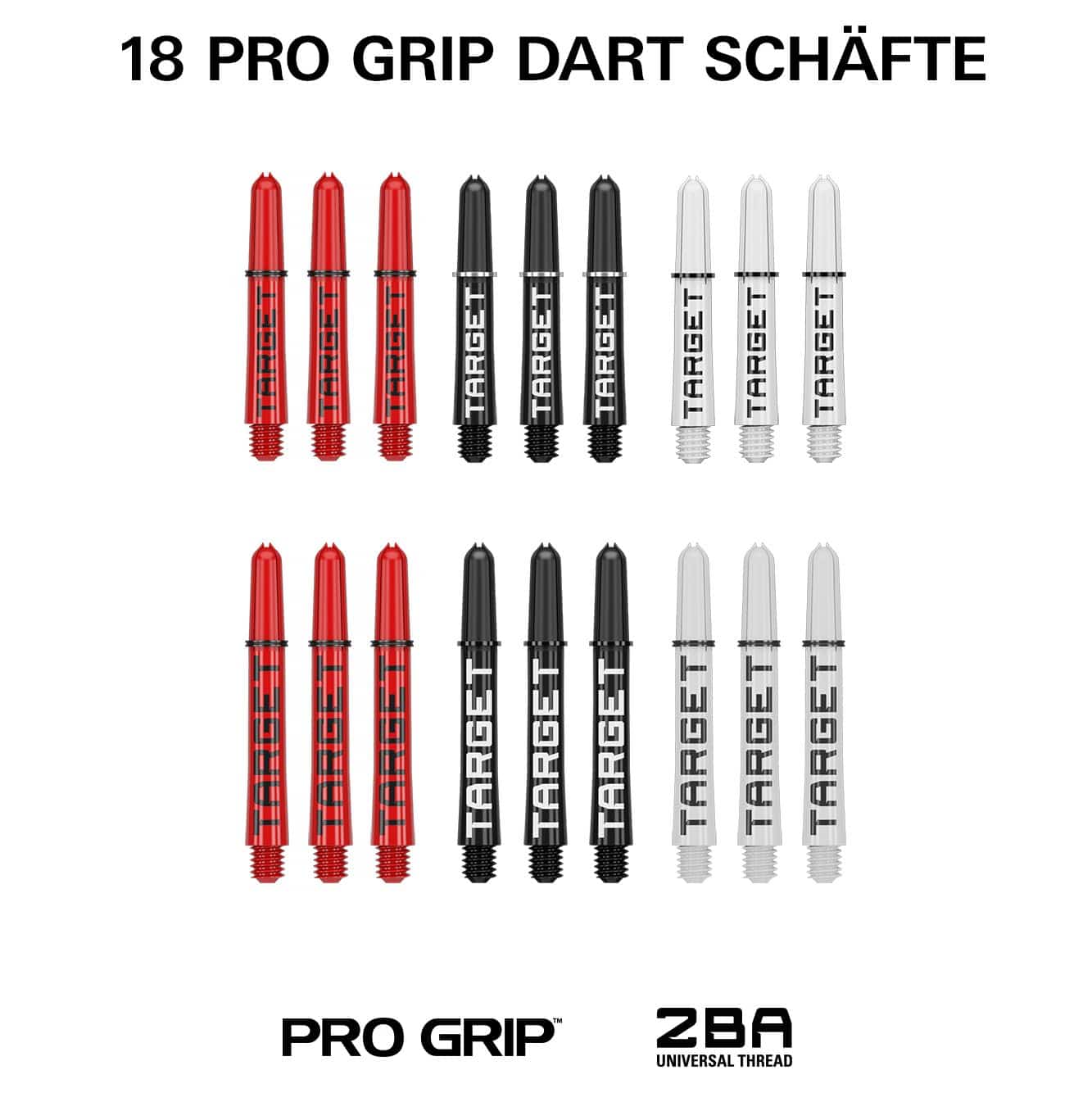 Coffret de 100 fléchettes en acier laiton Target Stephen Bunting Bullet - 22 g
