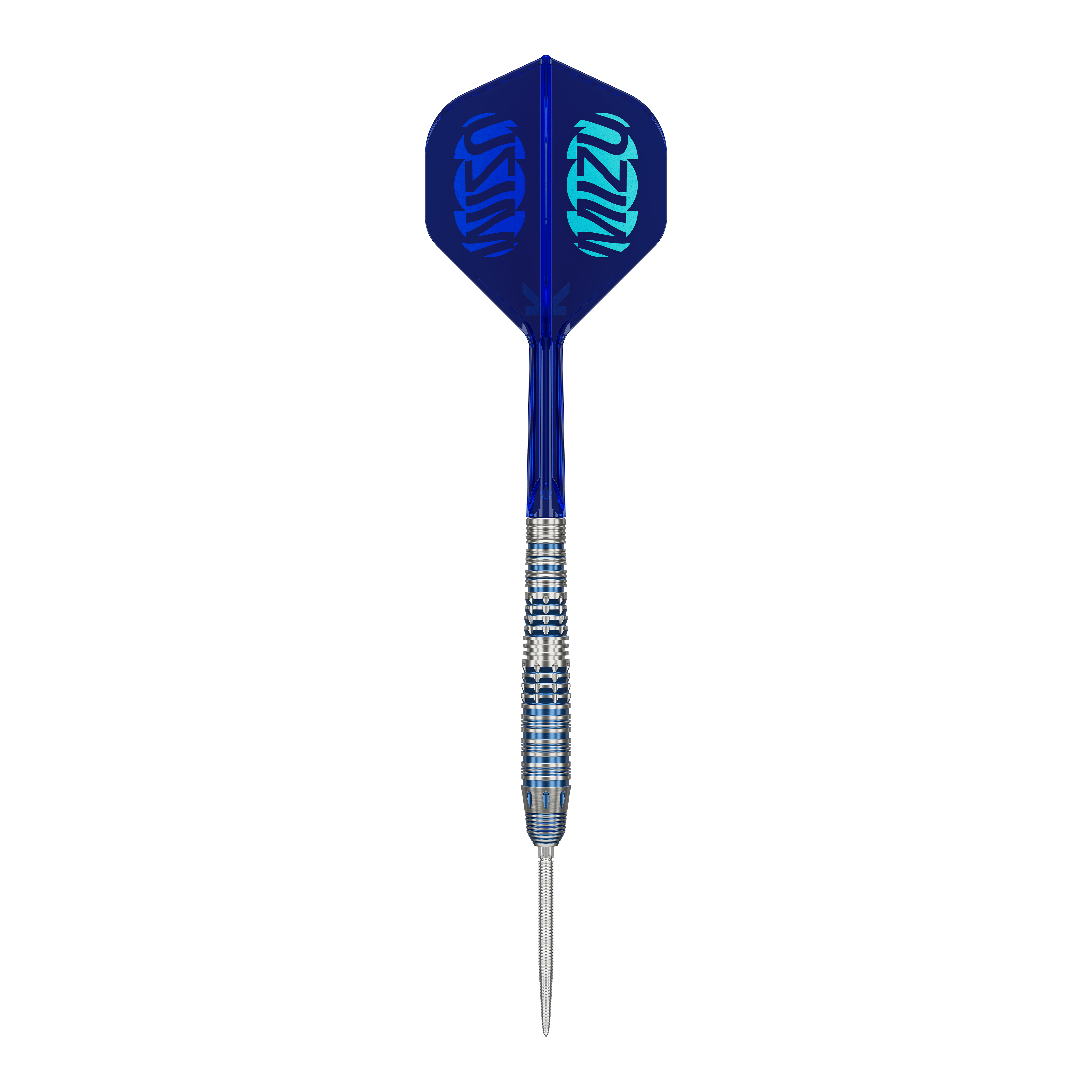Das Bild zeigt die Target Japan Mizu Series 03 Swiss Point Steeldarts. Diese Darts sind für professionelle Dartspieler geeignet.