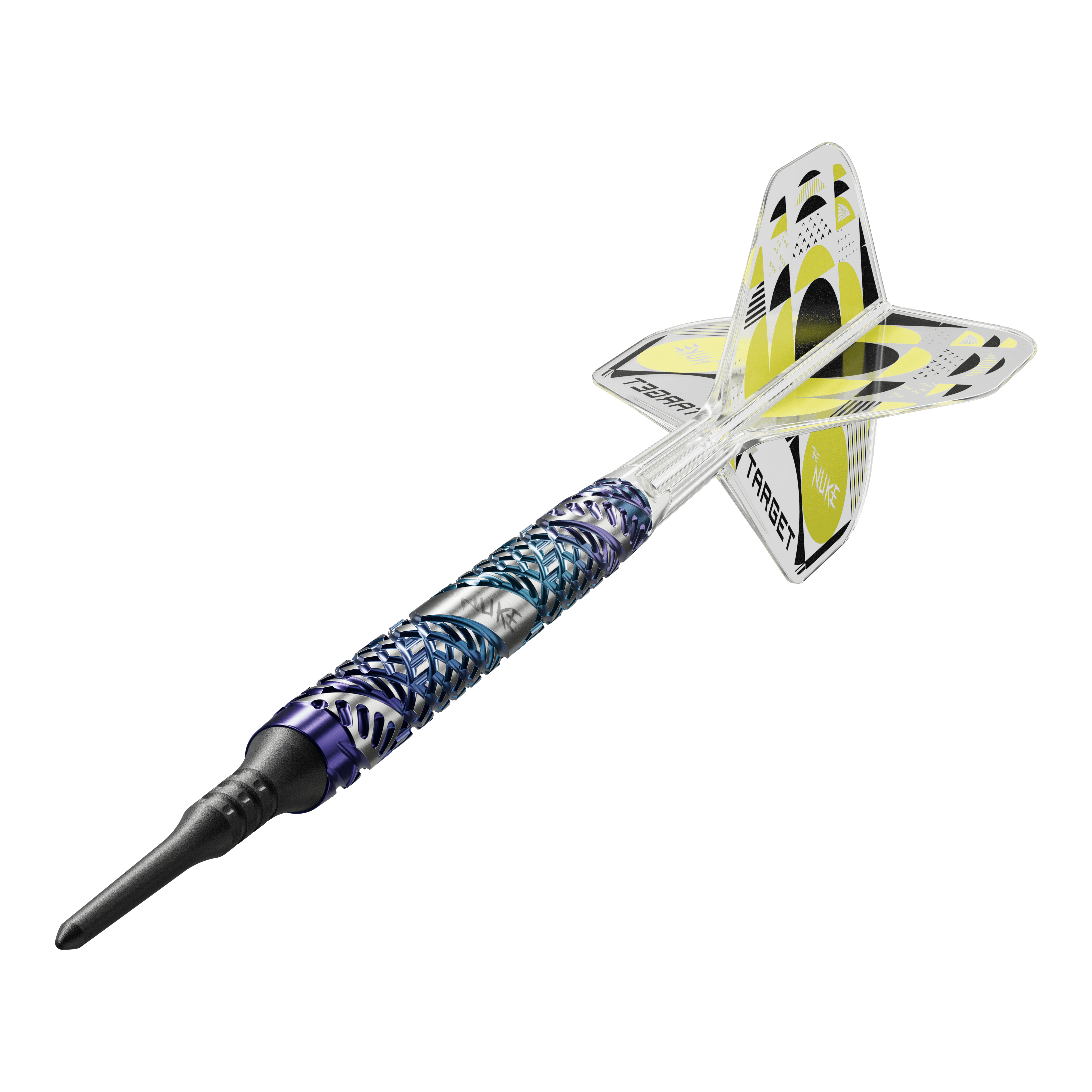 Fléchettes Target Luke Littler Edge Soft - 19 g Hier sieht man die Target Luke Littler Edge Softdarts - 19g. Sie sind ideal für ambitionierte Spieler geeignet.