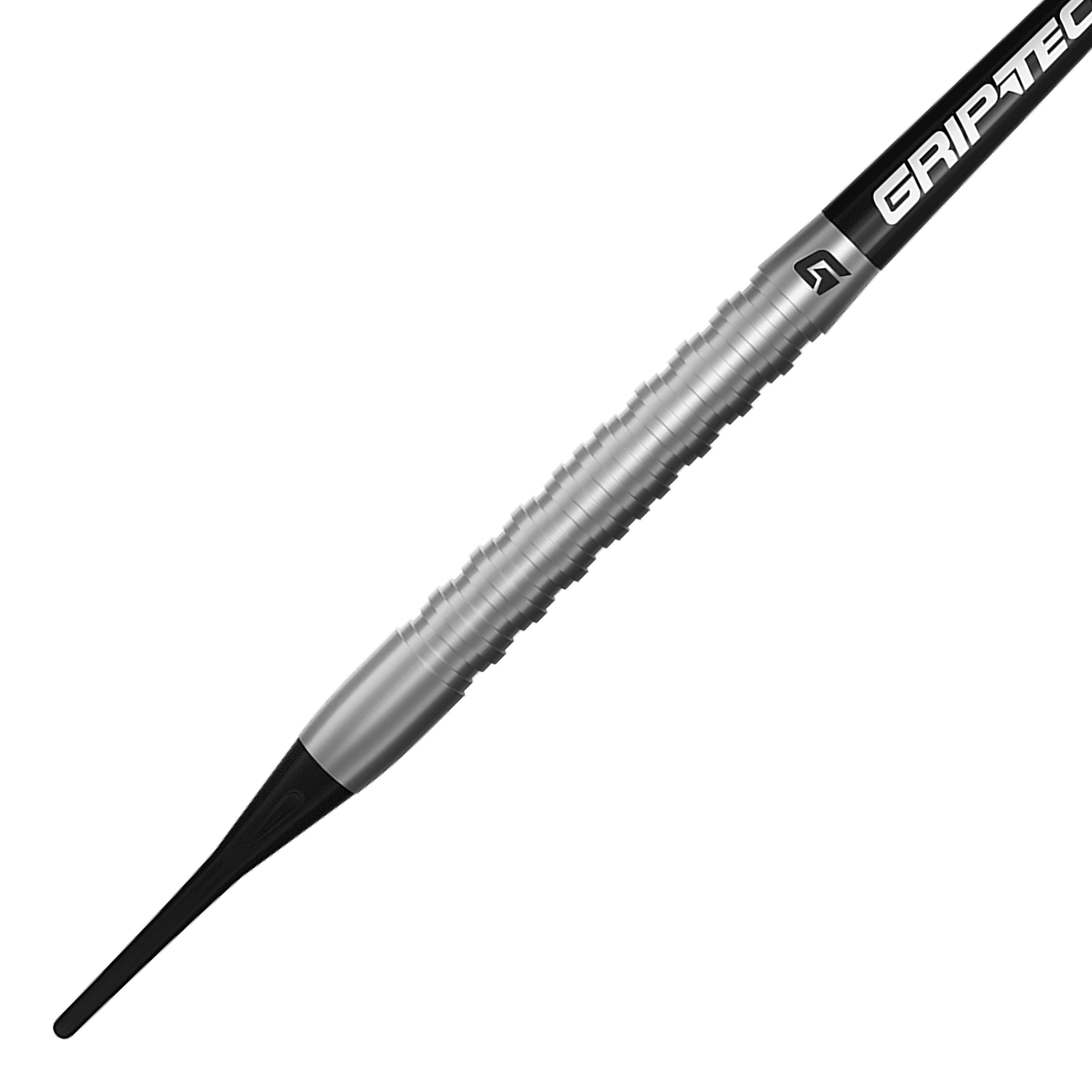 Fléchettes souples GOAT Podium Silver - 18 g Das Bild zeigt die GOAT Podium Silver Softdarts mit 18g Gewicht. Diese Softdarts sind in silberner Ausführung und für Präzisionsspiele geeignet.