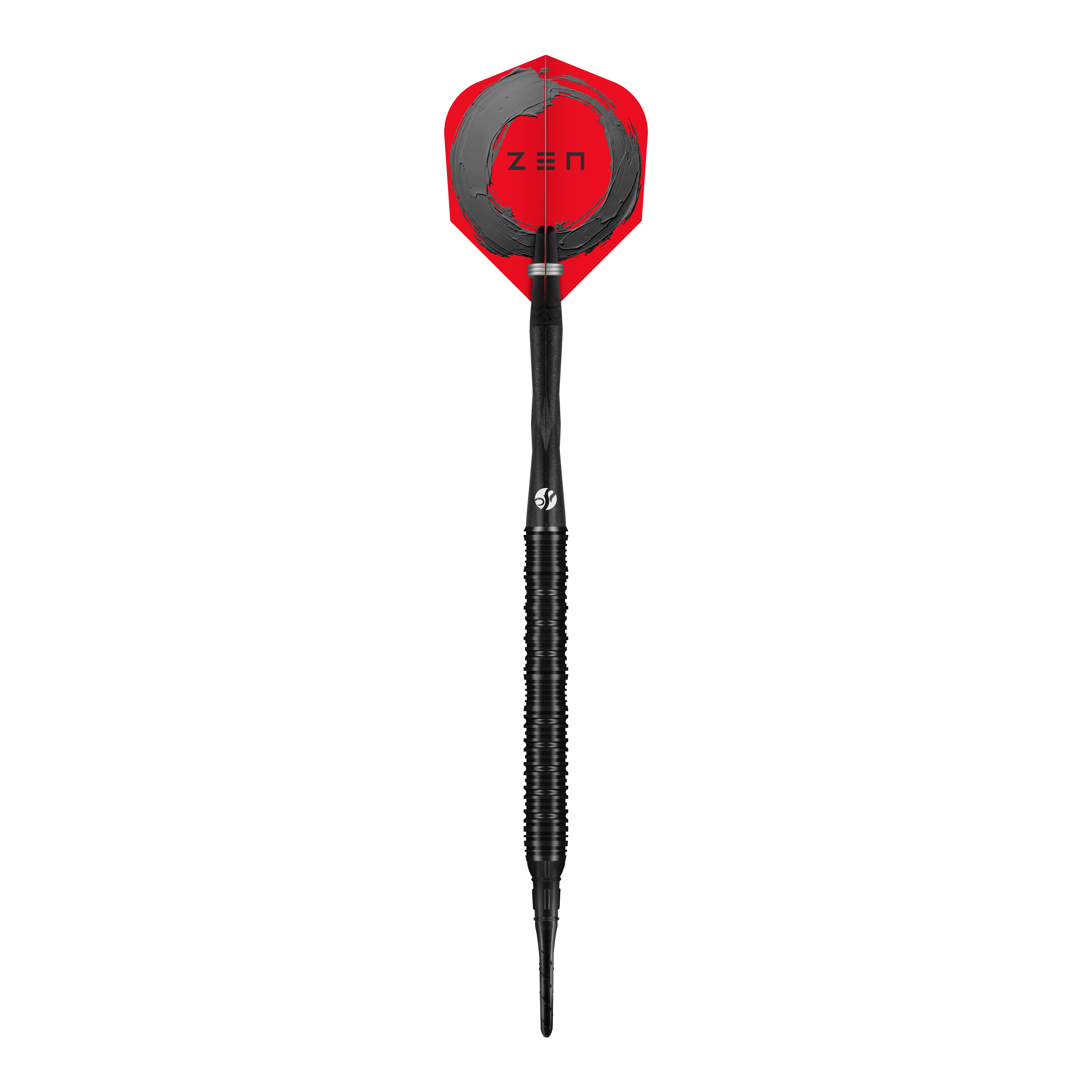 Fléchettes en mousse Shot ZEN Straight - 20 g Das Bild zeigt die Shot ZEN Straight Softdarts mit einem Gewicht von 20g. Die Darts sind für das Softdartspiel geeignet.