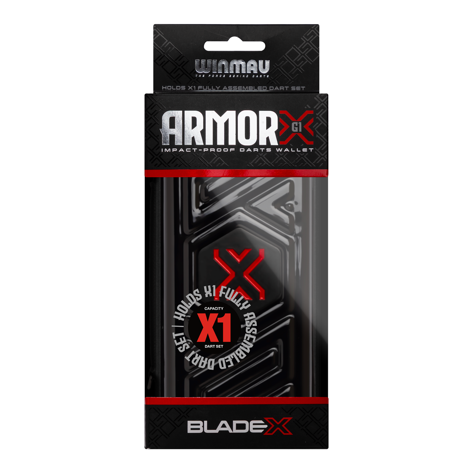 Portefeuille à fléchettes Winmau Blade X Armor G1 Ein Bild mit dem Dateinamen 8534_Winmau_Blade_X_Armor_G1_Dartwallet_3. Es zeigt vermutlich ein Produkt aus dem Bereich Darts oder Zubehör.