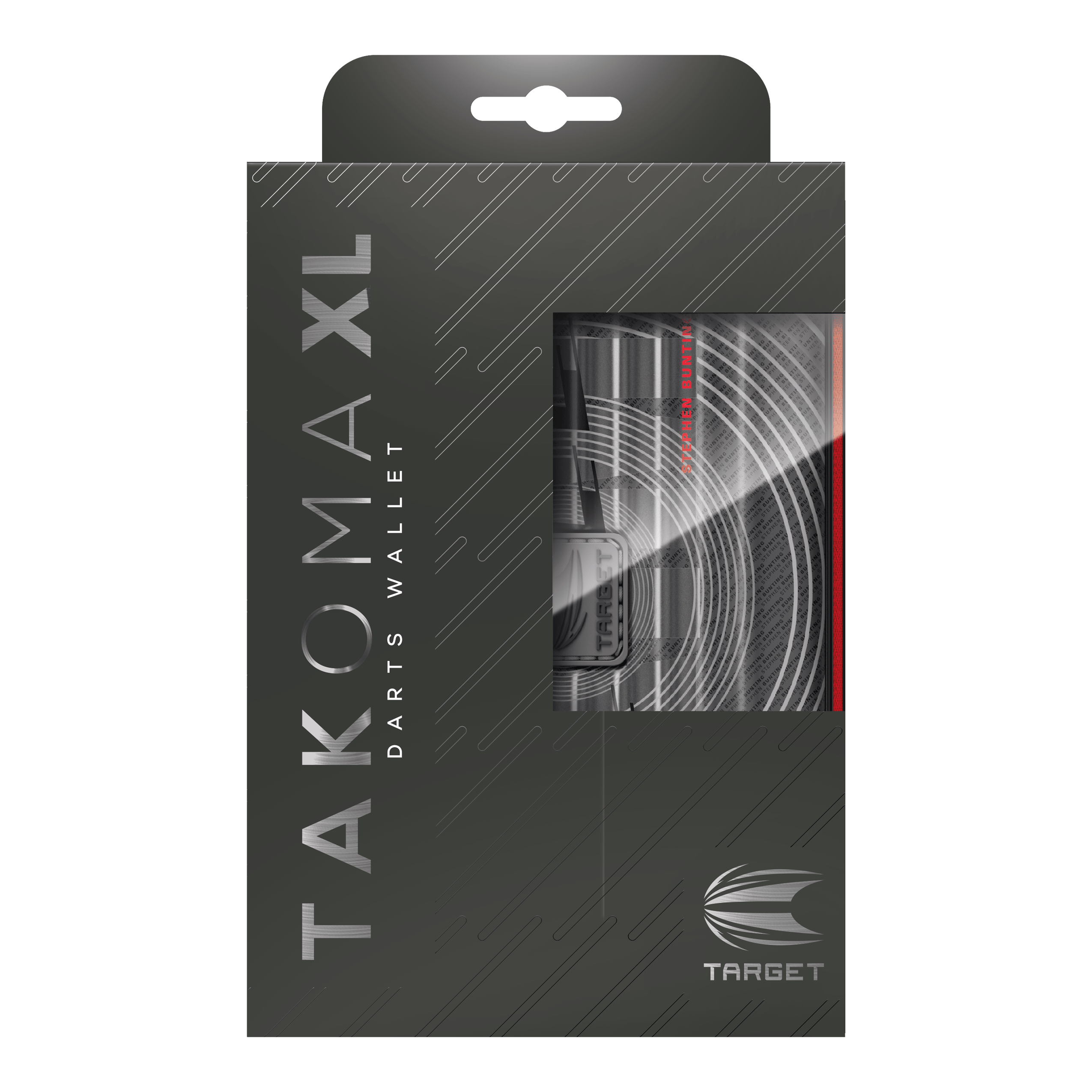 Étui à fléchettes Takoma XL Ghost Series Stephen Bunting Abgebildet ist das Takoma XL Ghost Series Stephen Bunting Dartcase. Das Dartcase ist ein spezielles Etui zur sicheren Aufbewahrung von Dartpfeilen.