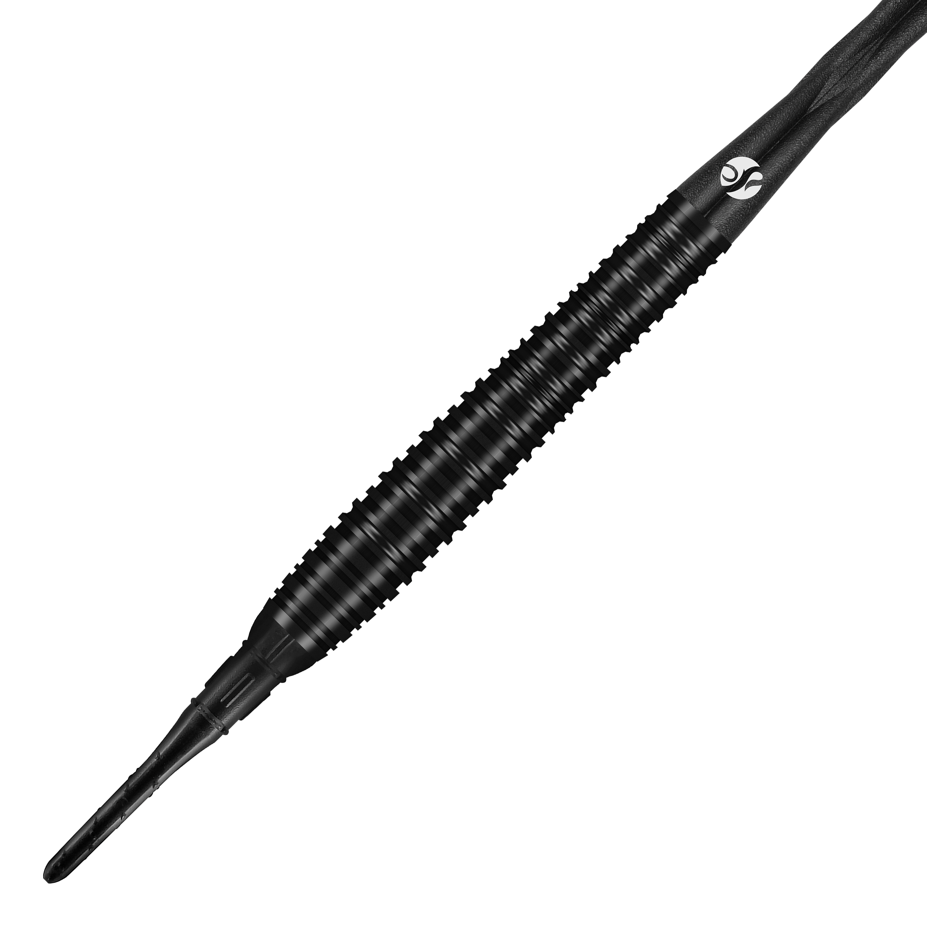 Fléchettes souples Shot ZEN Torpedo - 20 g Das Foto stellt die Shot ZEN Torpedo Softdarts - 20g aus einer weiteren Ansicht dar. Der Dart hat ein schlankes, modernes Design.