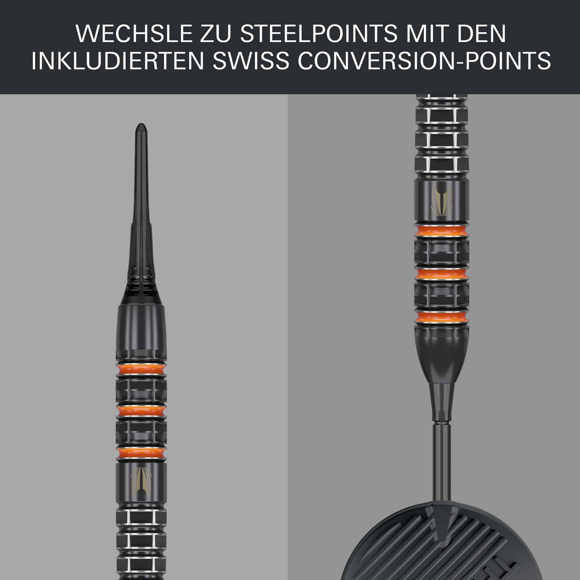 Fléchettes souples Target Raymond Van Barneveld 95K - 20g Fléchettes souples Target Raymond Van Barneveld 95K - 20g