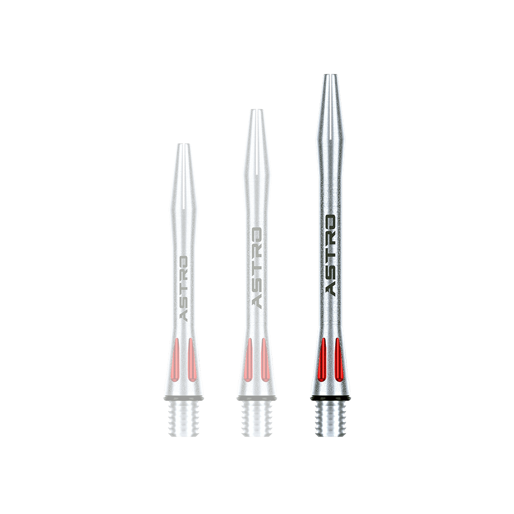 Flèches en aluminium Winmau Astro - Rouge