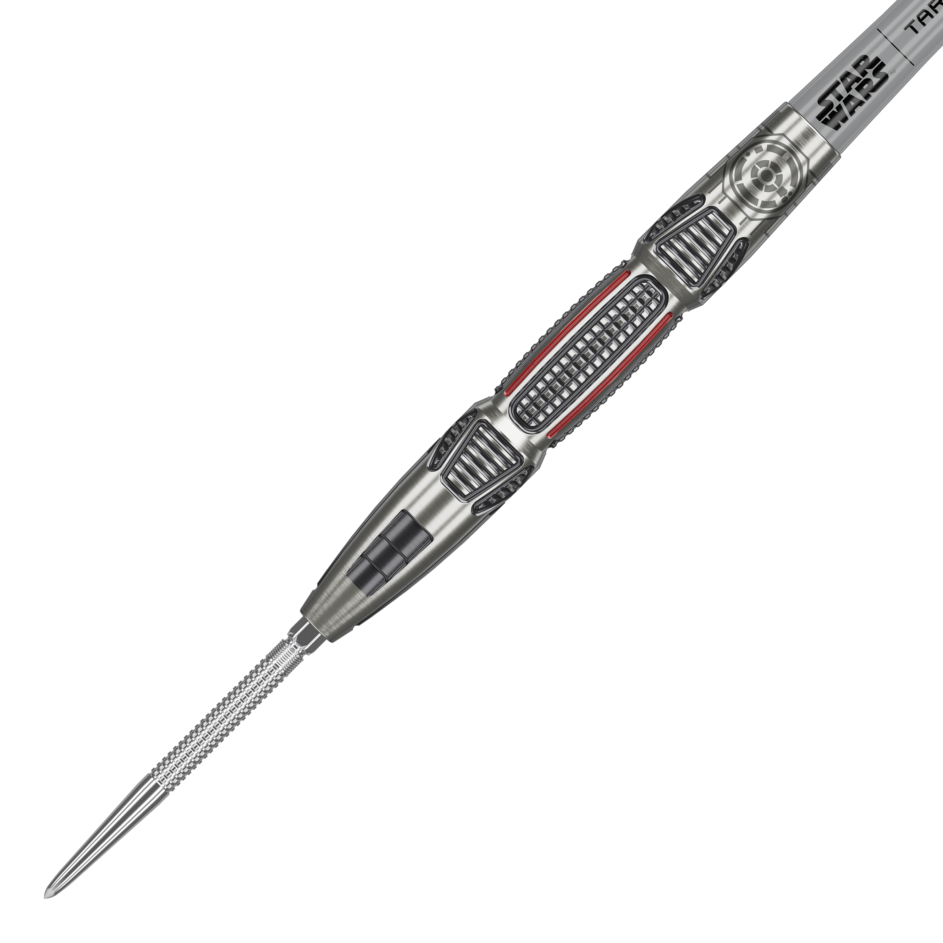 Dieses Bild zeigt die Target Star Wars X-Wing Swiss Point Steeldarts. Die Steeldarts sind speziell für Fans von Star Wars entworfen worden.