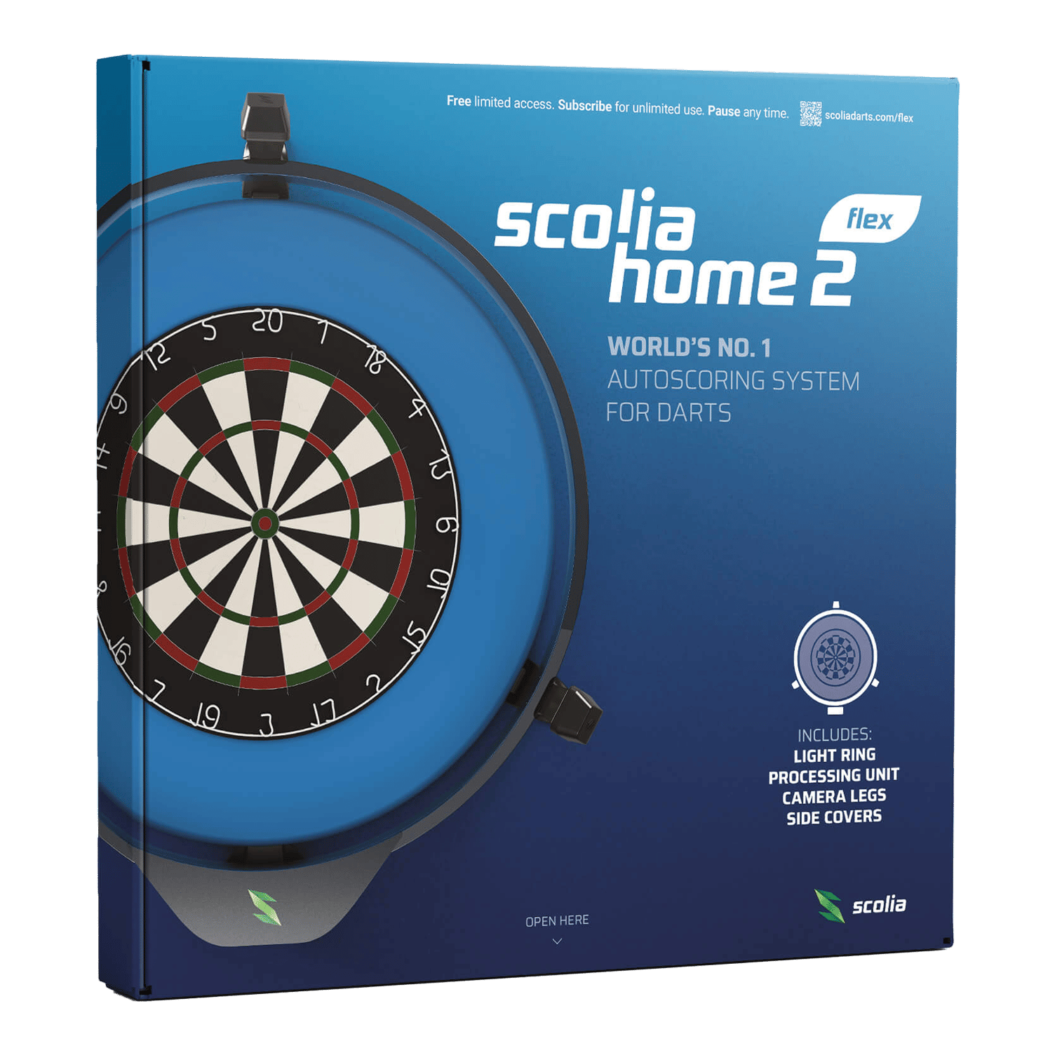 Scolia Home 2 FLEX - Système de score électronique avec anneau lumineux