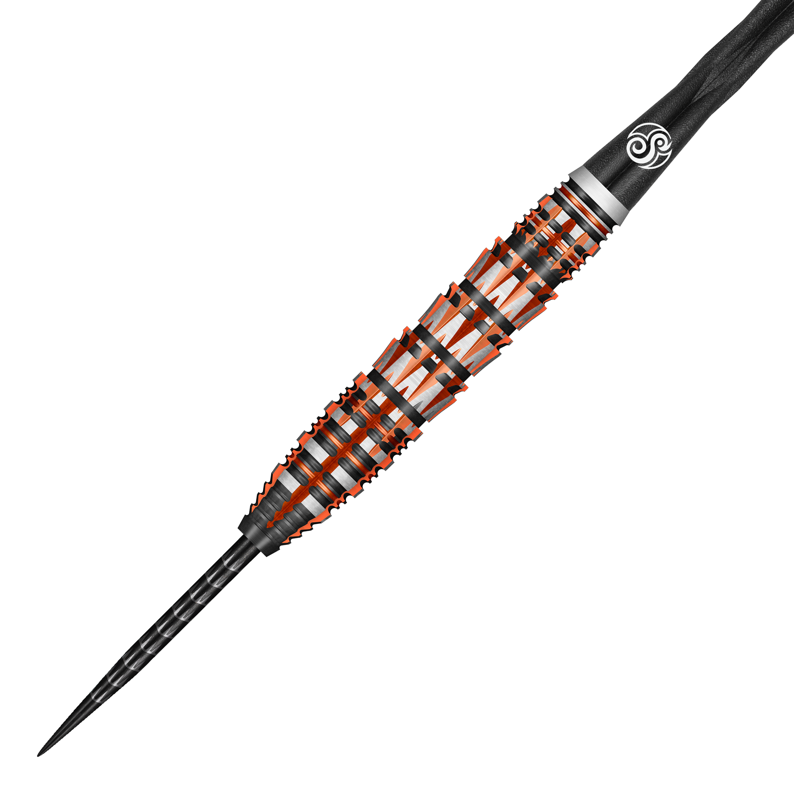 Fléchettes en acier Shot Badlands Rustin - 23 g Hier sehen Sie den Shot Badlands Rustin Steeldarts - 23g. Das Produkt wird aus einer anderen Perspektive präsentiert.