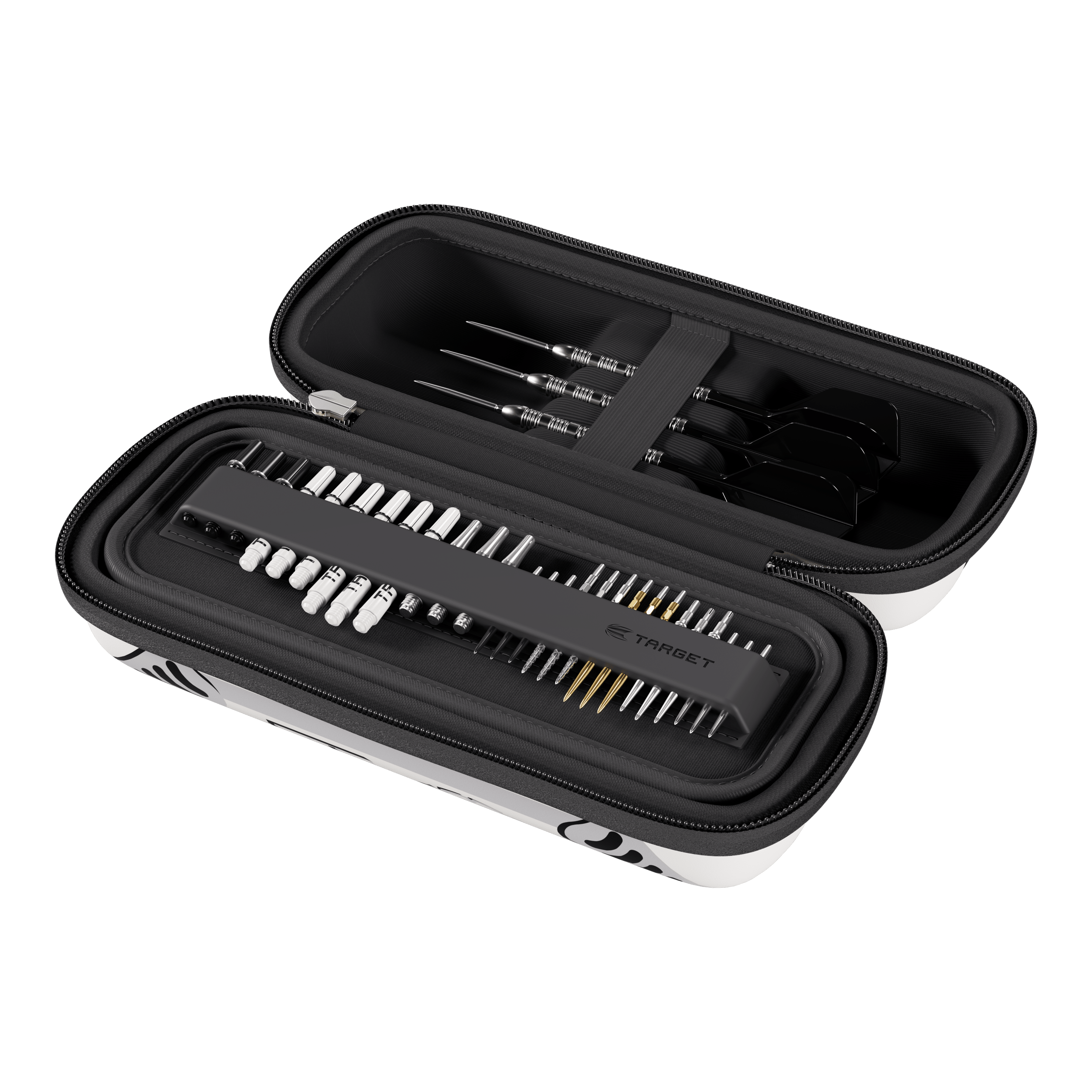 Étui à fléchettes Target Star Wars Boa - Stormtrooper Gezeigt wird das Target Star Wars Boa Dartcase – Stormtrooper. Das robuste Etui schützt das Dartzubehör und sieht dabei modern aus.
