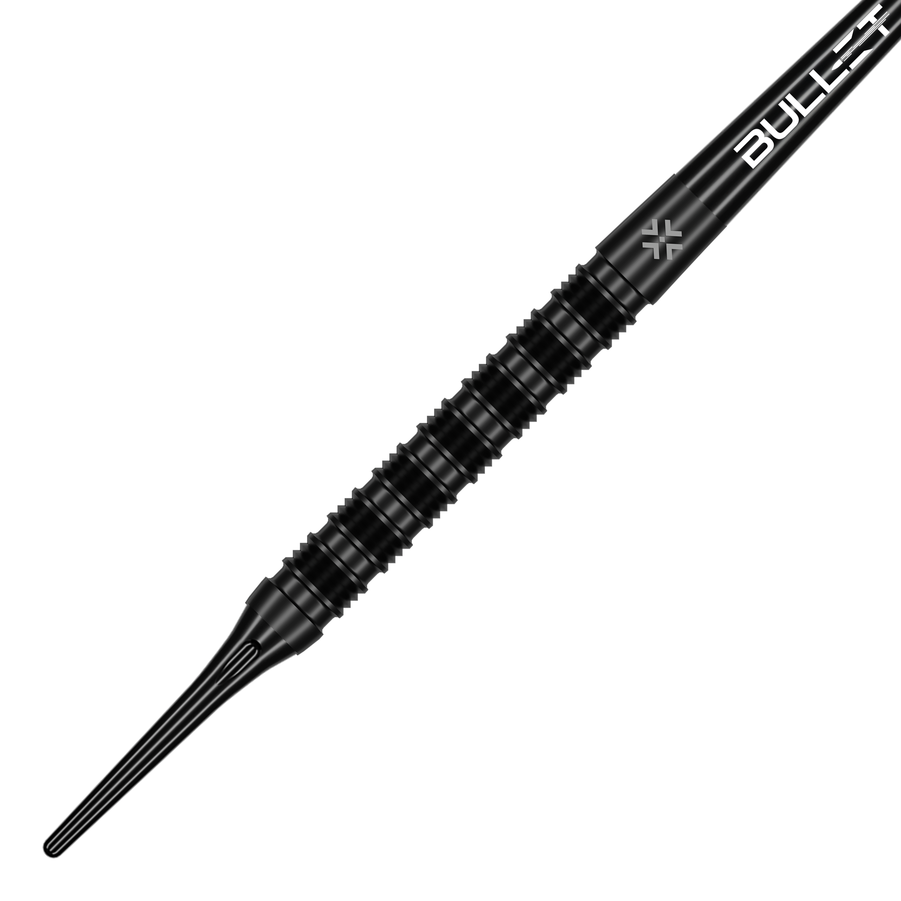 Fléchettes en mousse Bullet Shadow - 20 g Das Bild zeigt Bullet Shadow Softdarts - 20g. Der Softdart hat ein modernes Design und ist für das Dartspiel geeignet.