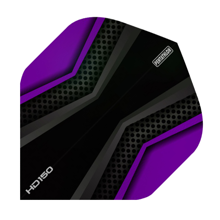 HD 150 Pentathlon Flights Black/Purple