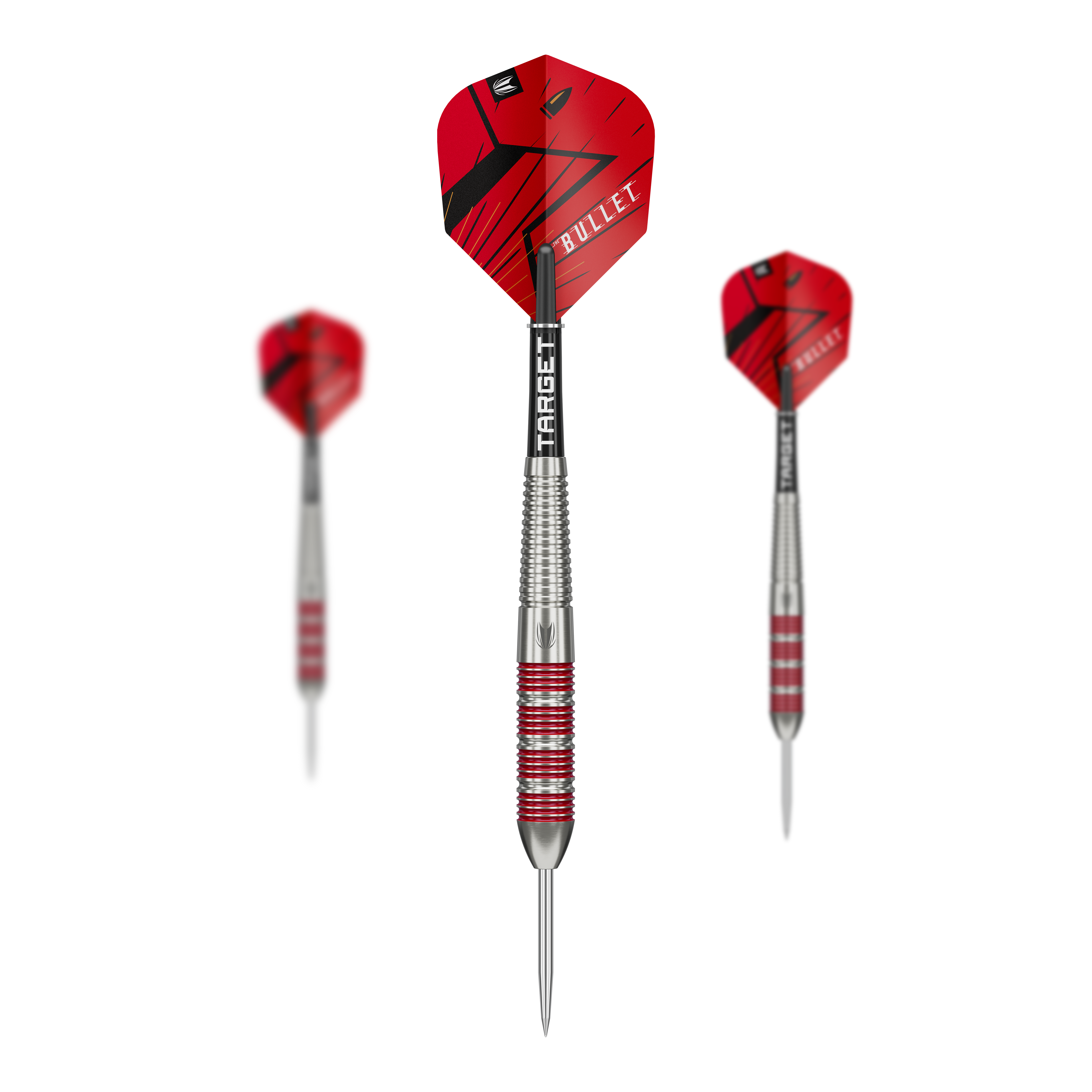 Coffret de 100 fléchettes en acier laiton Target Stephen Bunting Bullet - 22 g