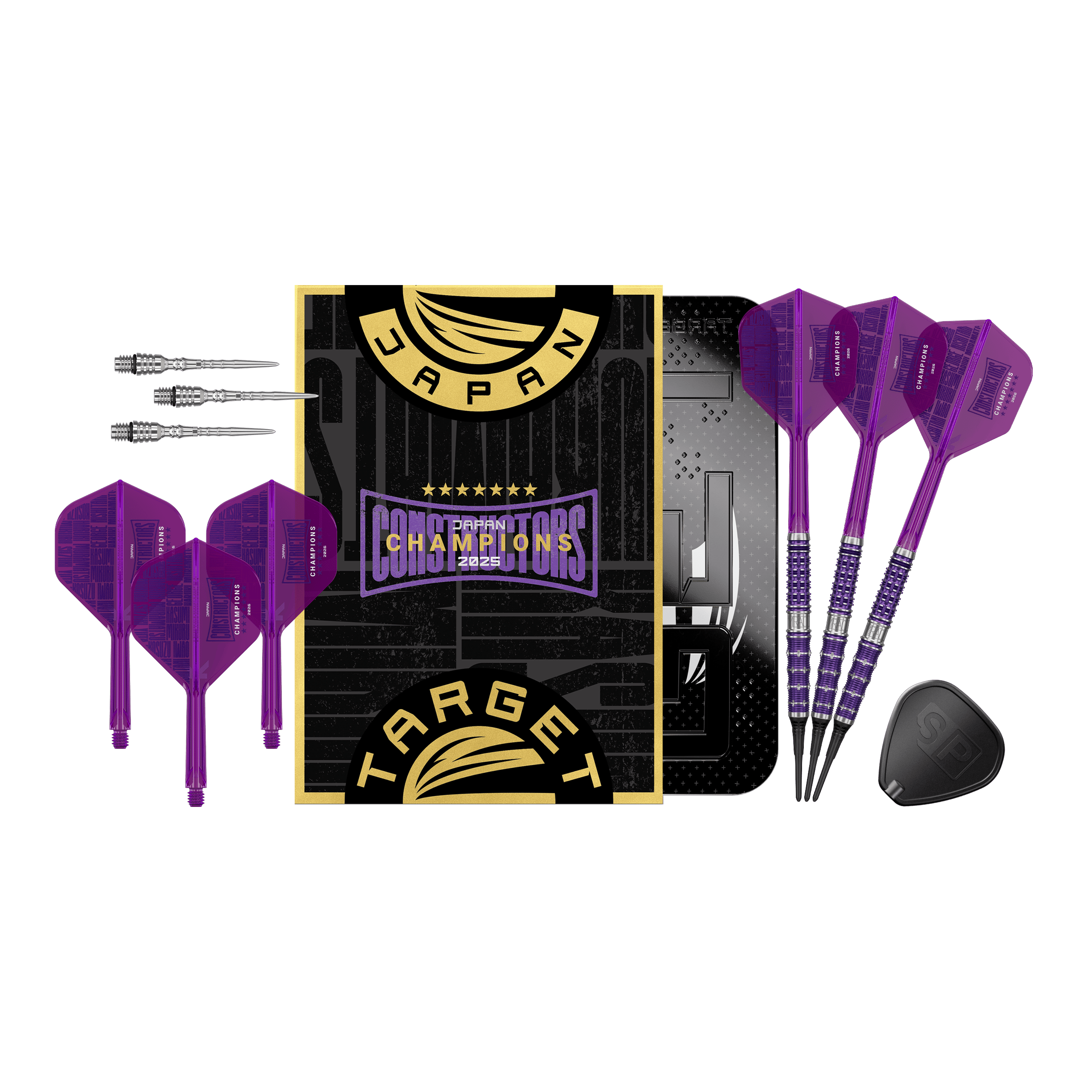 Target Japan The Miracle GEN7 Constructors Champions Limited Darts - 21,5 g Abgebildet sind die Target Japan The Miracle GEN7 Constructors Champions Limited Darts mit 21,5g. Diese Darts zeichnen sich durch ihr besonderes Design und ihre hochwertige Verarbeitung aus.