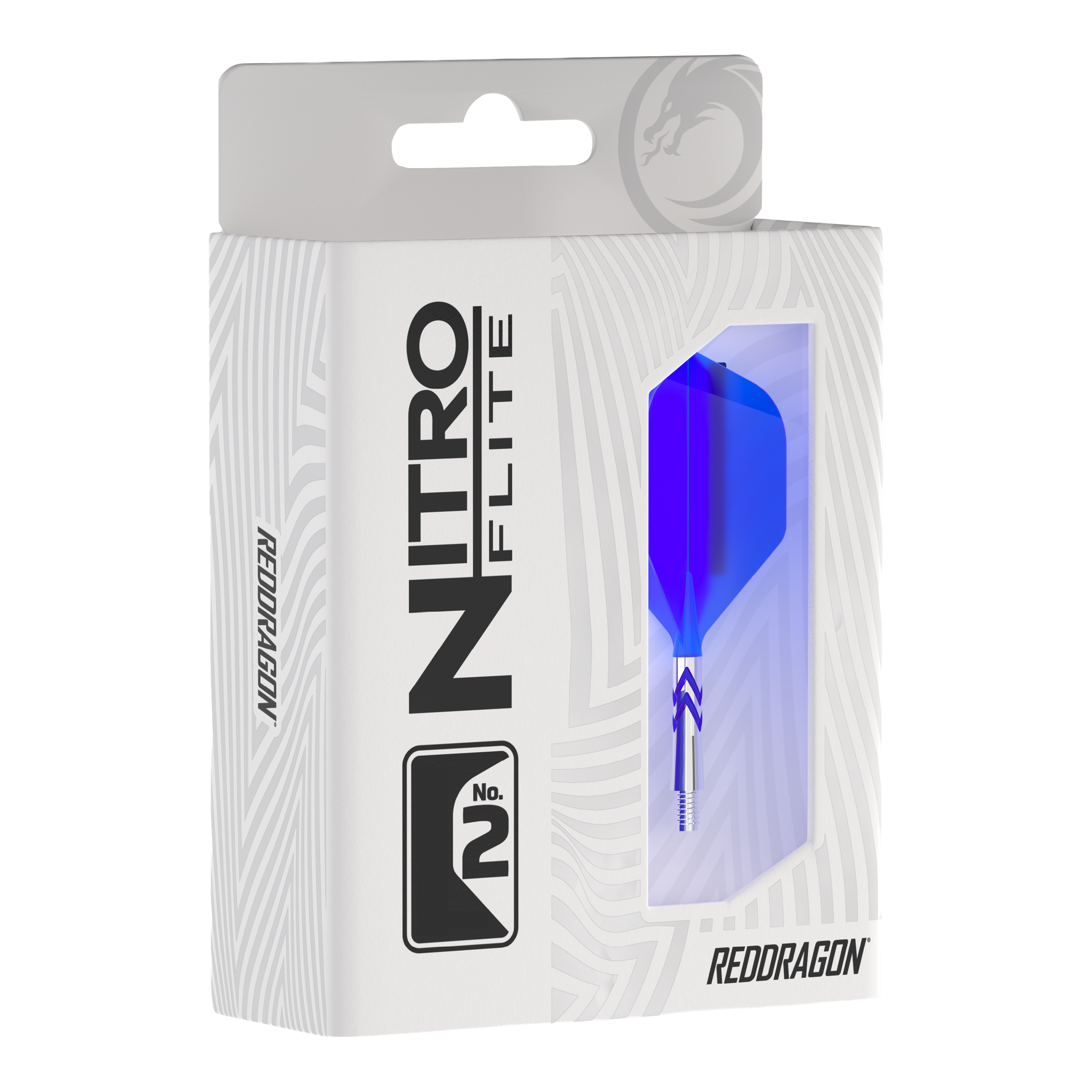Abgebildet ist ein Red Dragon Nitro Flite - Gerwyn Price No2 Flight. Das Flight besitzt ein spezielles Motiv und Farbmuster.