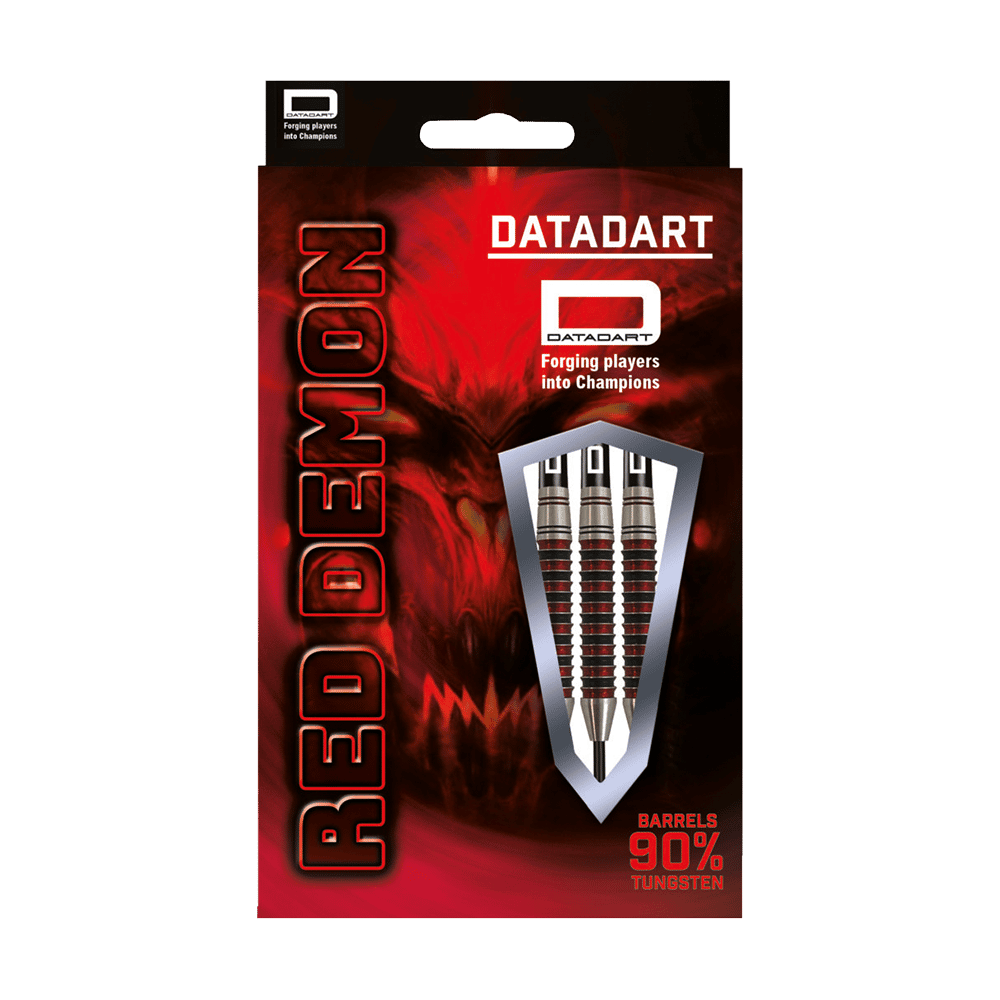 Fléchettes en acier Datadart Red Demon - 23g