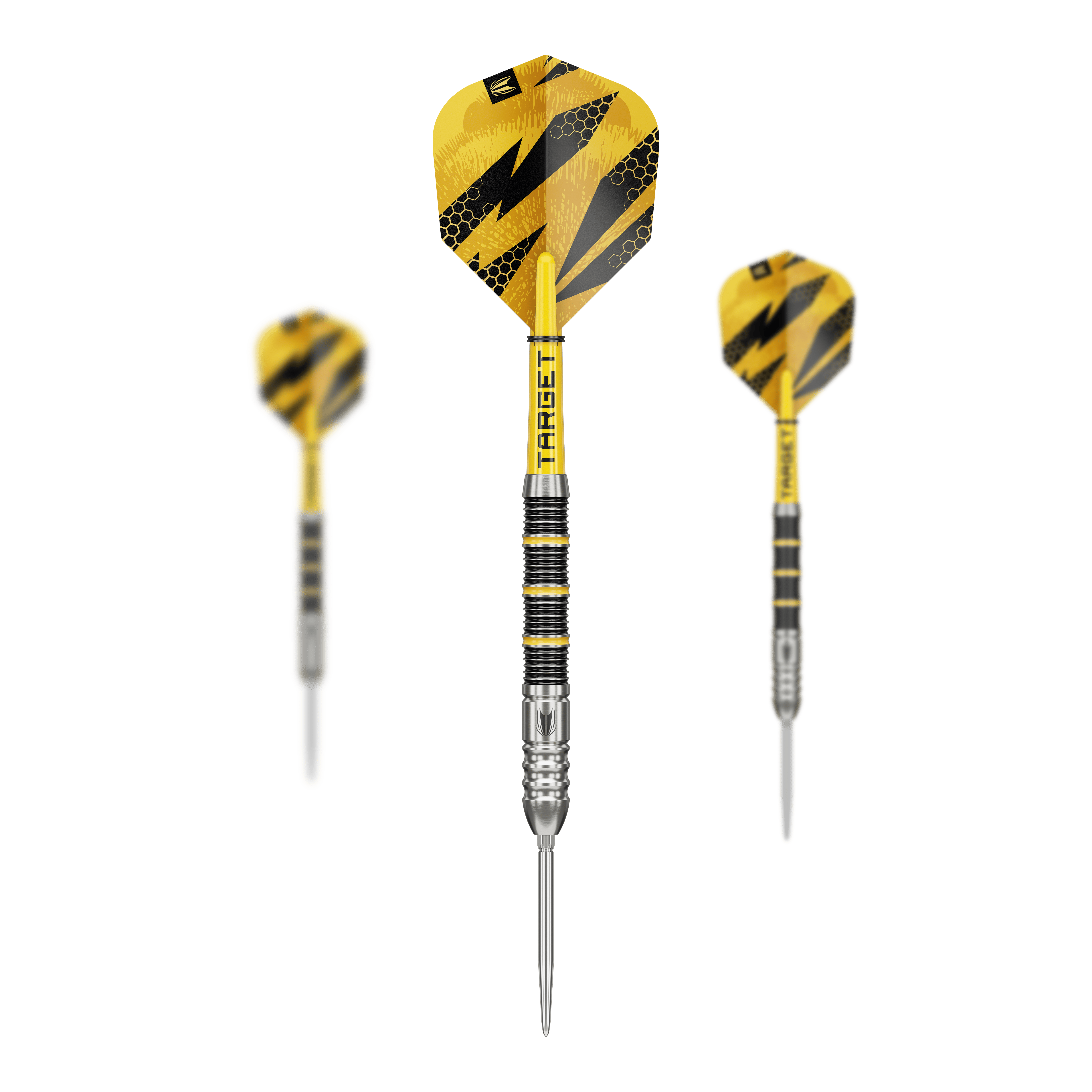 Fléchettes en acier Target Buzz 02 Swiss Points Hier sind die Target Buzz 02 Swiss Points Steeldarts zu sehen. Das Produkt zeichnet sich durch hochwertige Verarbeitung aus.