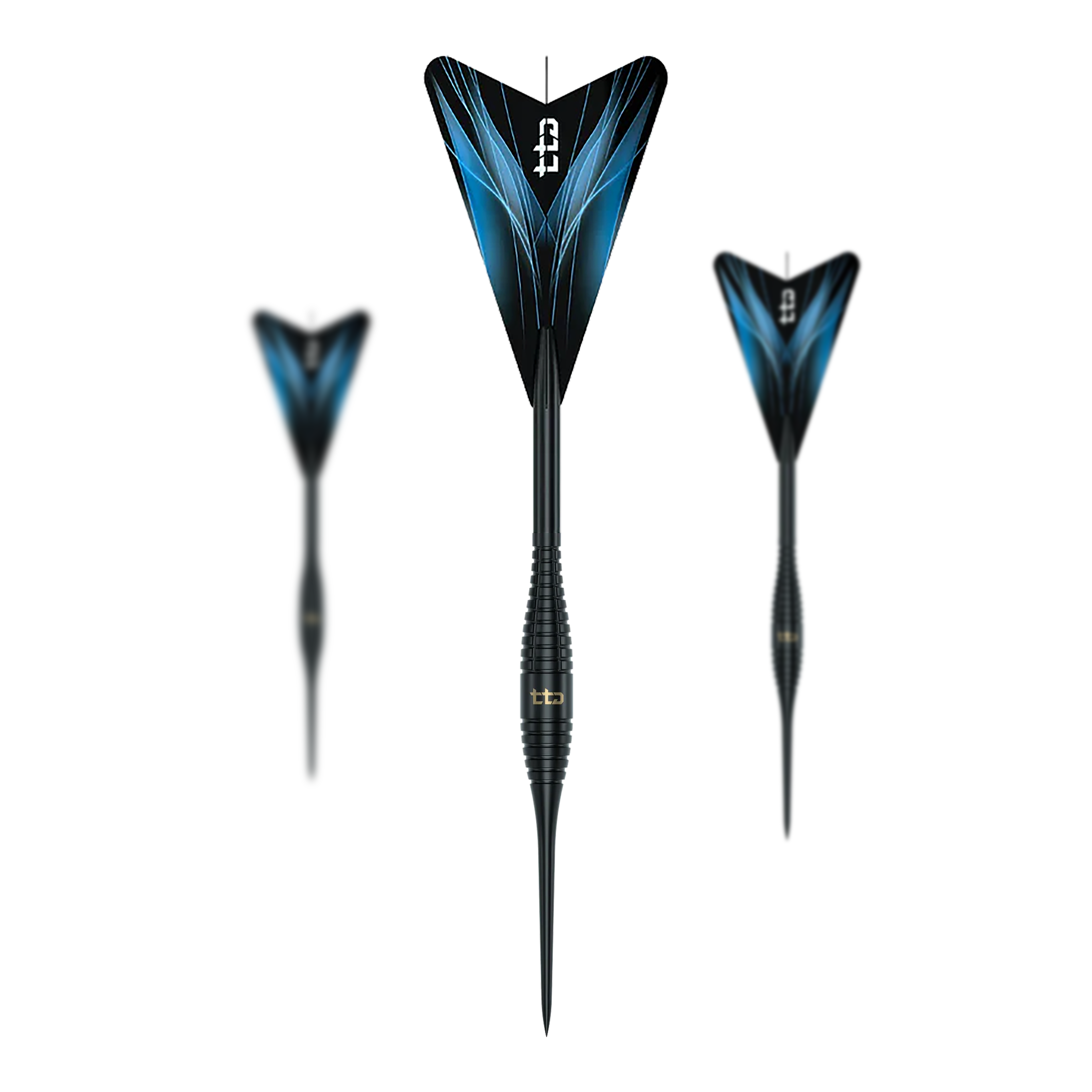 Caliburn TTD Complete Titanium T2 Fléchettes en acier noir - 6 g Dies ist ein Set Caliburn TTD Complete Titanium T2 Black Steeldarts mit einem Gewicht von 6g. Das Produkt ist für das Dartspiel geeignet.