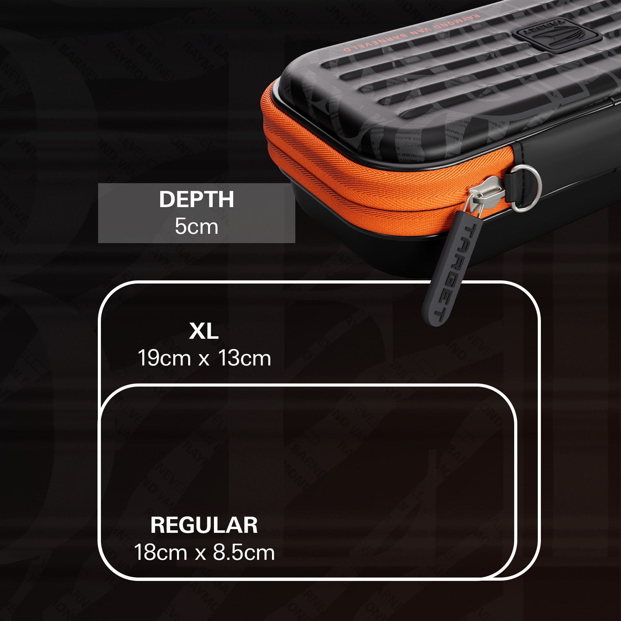 Étui à fléchettes Takoma Ghost Series Raymond Van Barneveld Das Foto zeigt das Takoma Ghost Series Raymond Van Barneveld Dartcase. Dieses Dartcase ist dem Spieler Raymond Van Barneveld gewidmet.