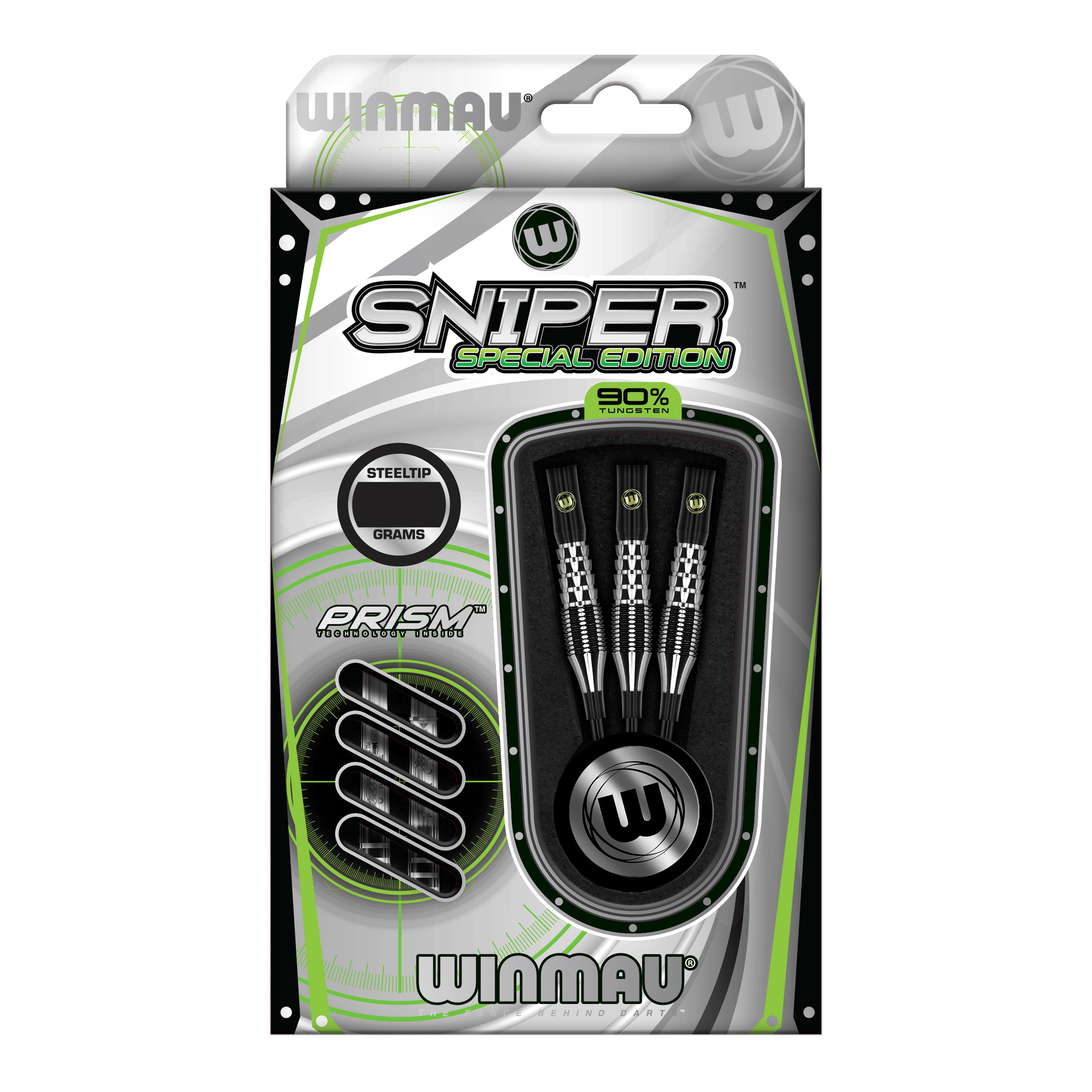 Fléchettes en acier Winmau Sniper Special Edition V1