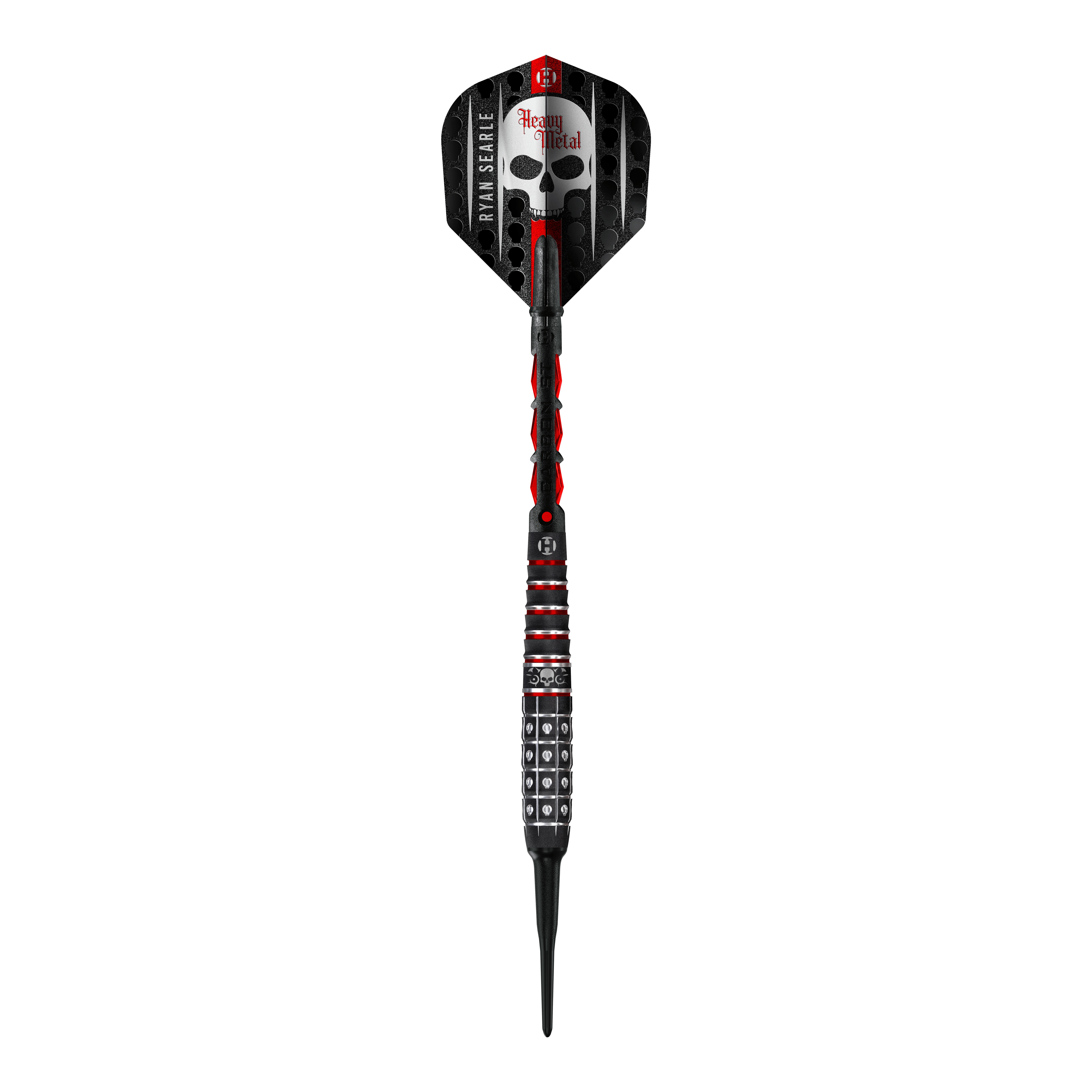 Fléchettes souples Ryan Searle Series 3 de Harrow Zu sehen sind die Harrows Ryan Searle Series 3 Softdarts. Diese Softdarts sind für den professionellen Einsatz geeignet.