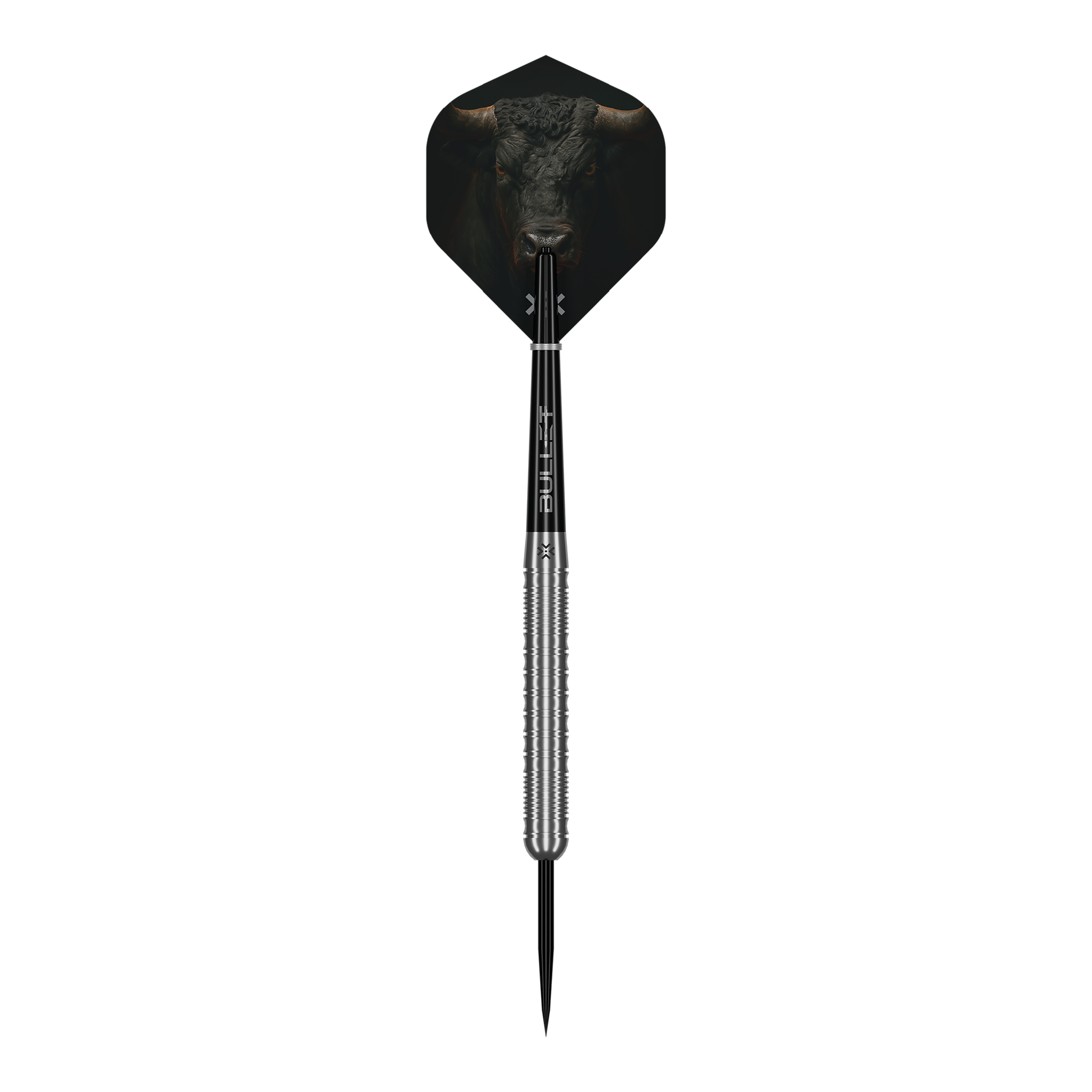 Bullet Fury Steel Darts abgebildet. Ein Set Steeldarts aus Metall zum Dartspielen.