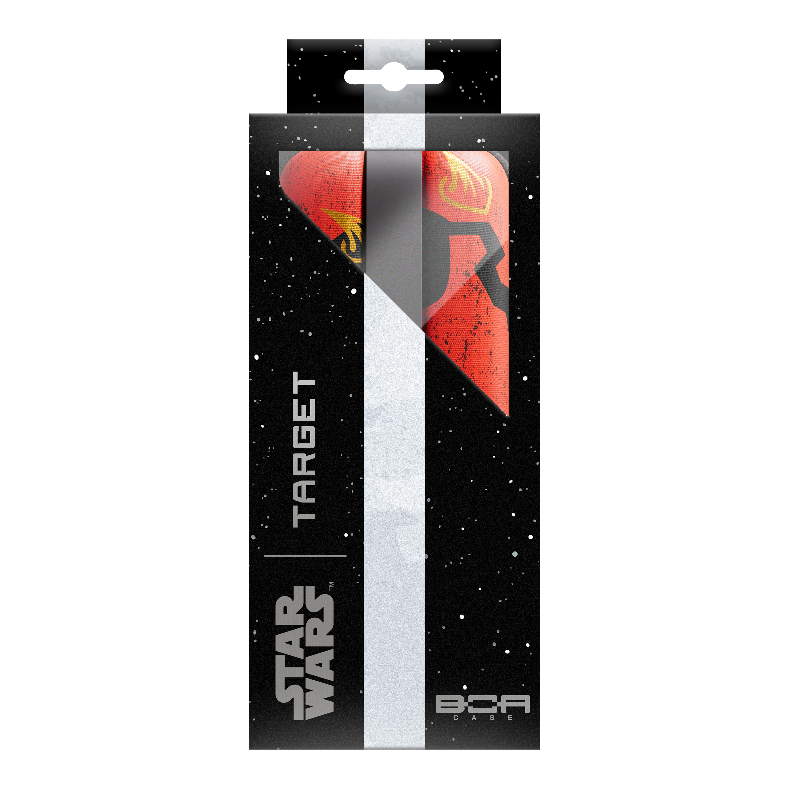 Dieses Bild präsentiert das Target Star Wars Boa Dartcase - Darth Maul. Es ist eine stylische Tasche für Dartspieler und Star Wars Fans.