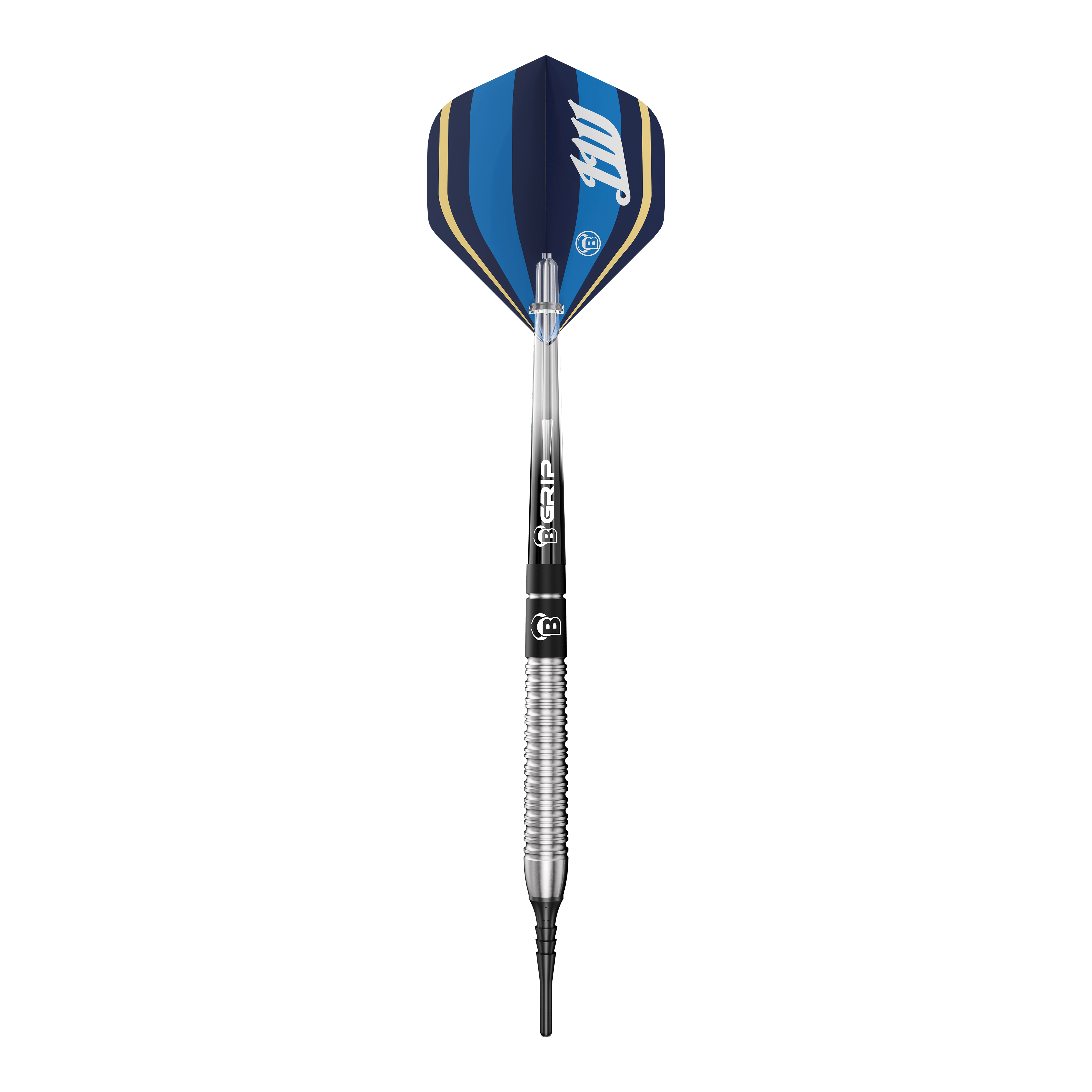 Hier sind Bulls Leon Weber Softdarts - 22g zu sehen. Die Softdarts bieten eine hochwertige Verarbeitung und gute Flugeigenschaften.