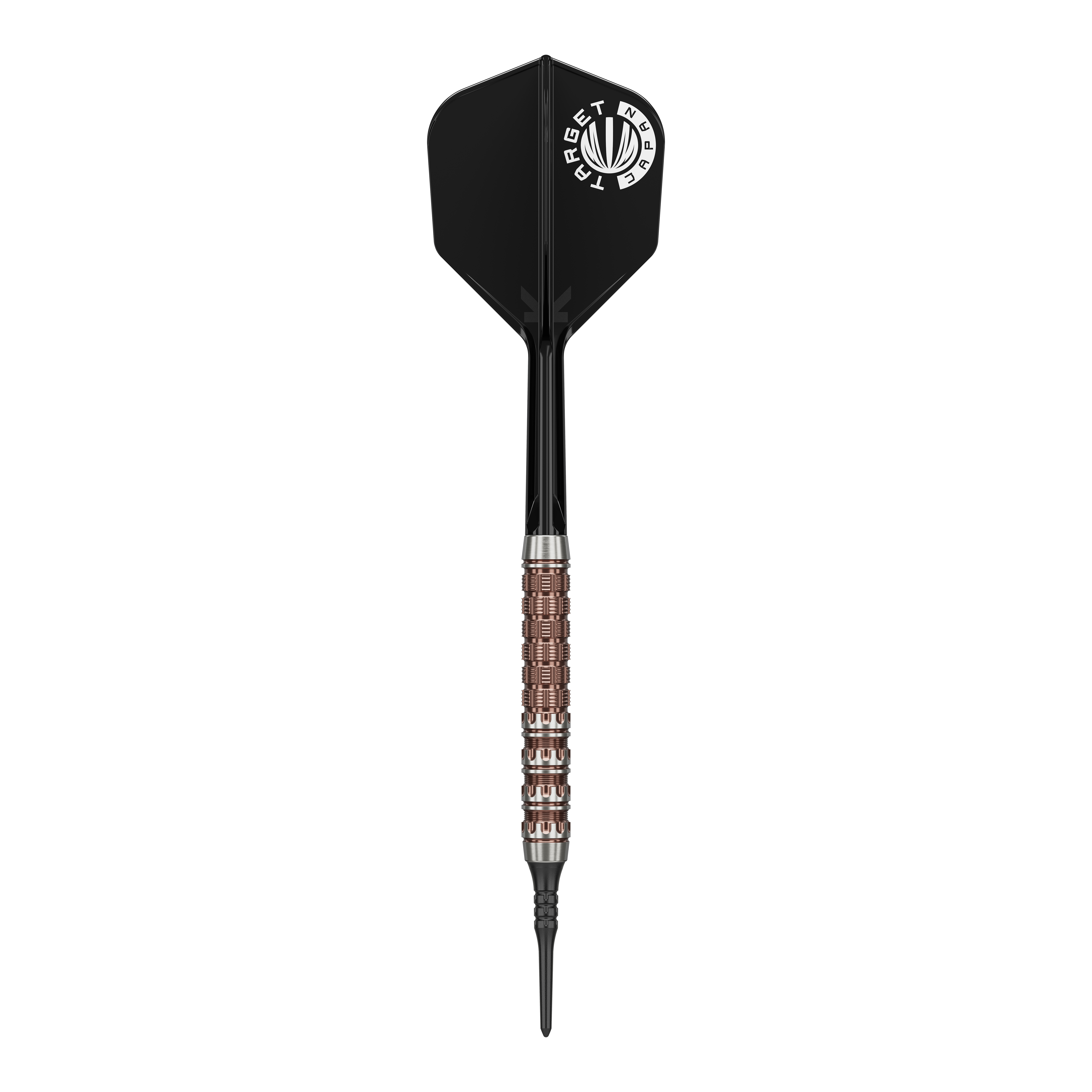 Fléchettes souples Target Japan Prime Series George Nishitani Raptor GEN6 - 19,5 g Das Bild zeigt Target Japan Prime Series George Nishitani Raptor GEN6 Softdarts mit einem Gewicht von 21,5 Gramm. Sie zeichnen sich durch hohe Präzision aus.