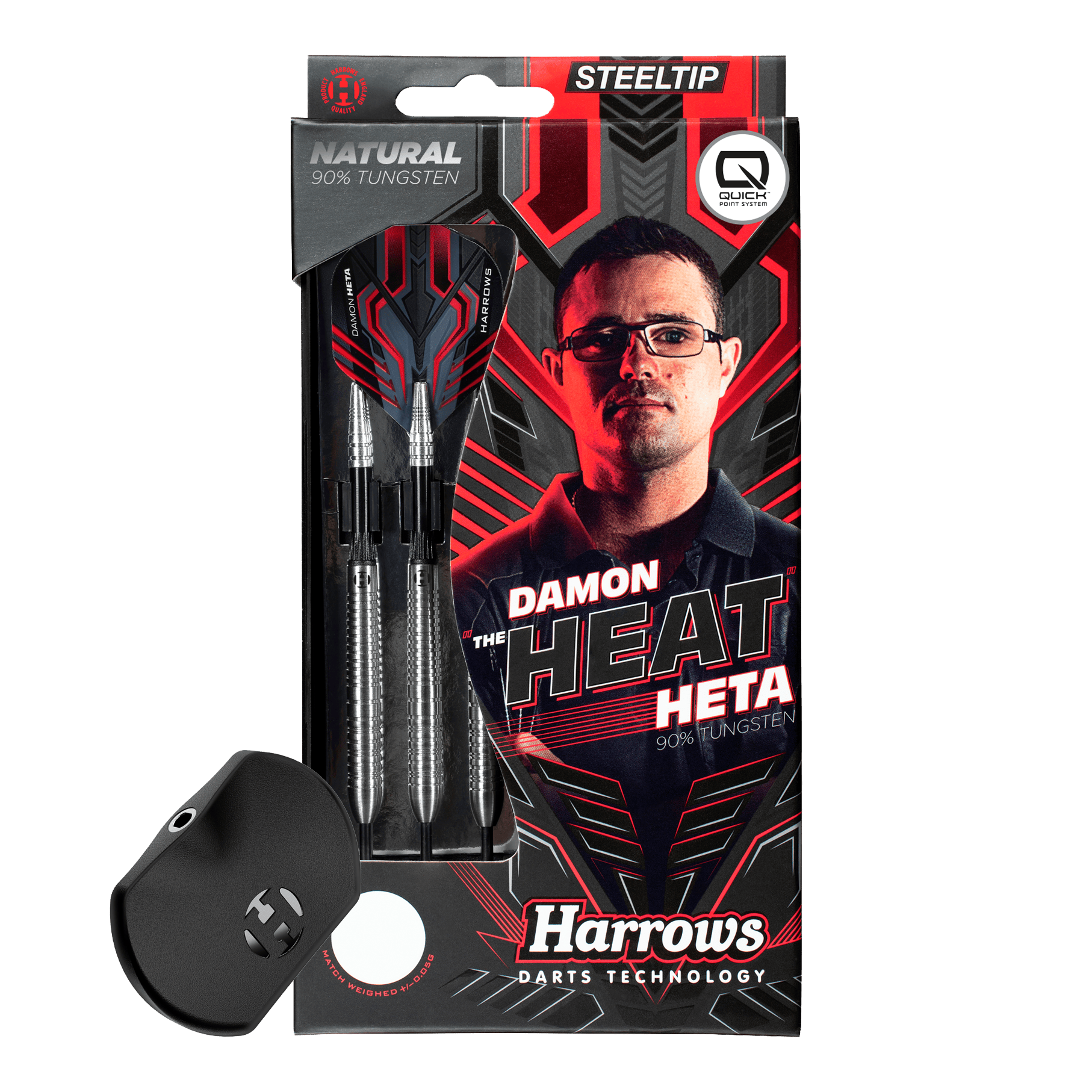 Fléchettes en acier Harrows Damon Heta Natural Quick Point Abgebildet ist der Harrows Damon Heta Natural Quick Point Steeldart. Dieser Dart zeichnet sich durch seine Qualität und Langlebigkeit aus.