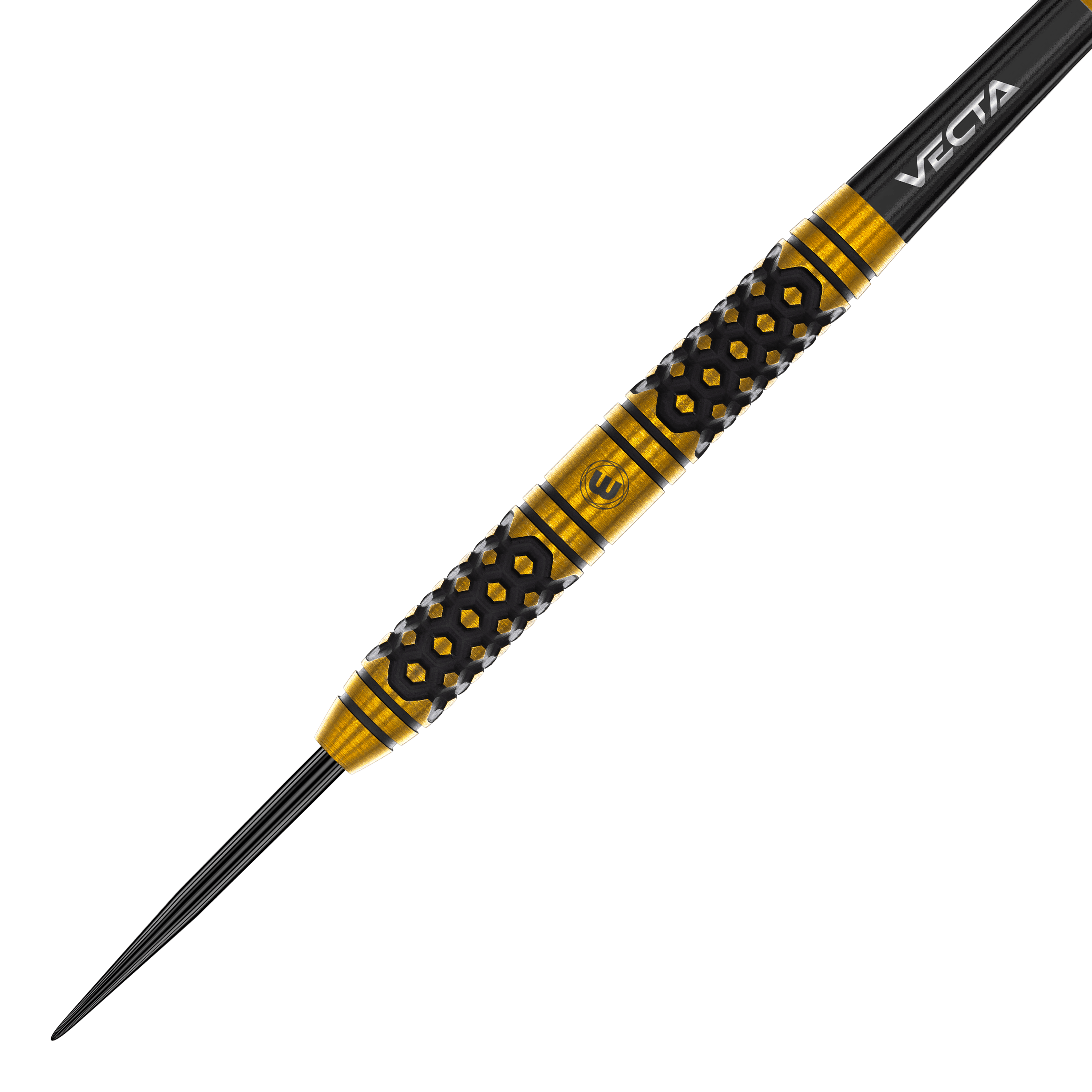 Fléchettes en acier Winmau Team 360 Bradley Van Der Velden - 22 g Winmau Team 360 Bradley Van Der Velden Steeldarts mit 22 Gramm sind auf dem Bild zu sehen. Die Aufnahme zeigt das Aussehen dieser Steeldarts.