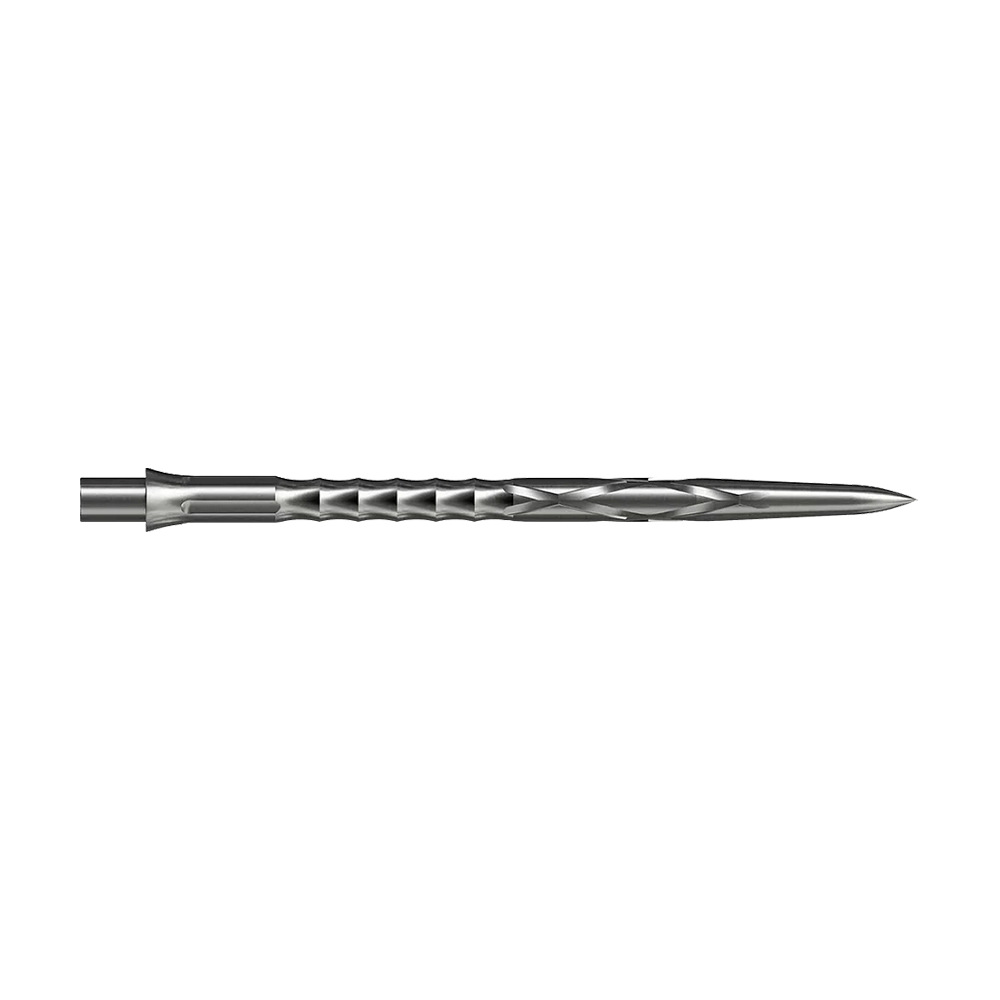 Pointes de fléchettes en acier Caliburn System - HAN G2 - Argent Abgebildet sind Steeldartspitzen Caliburn Evo System, HAN G2, Silber, 40mm. Diese Dartspitzen eignen sich für den professionellen Einsatz.