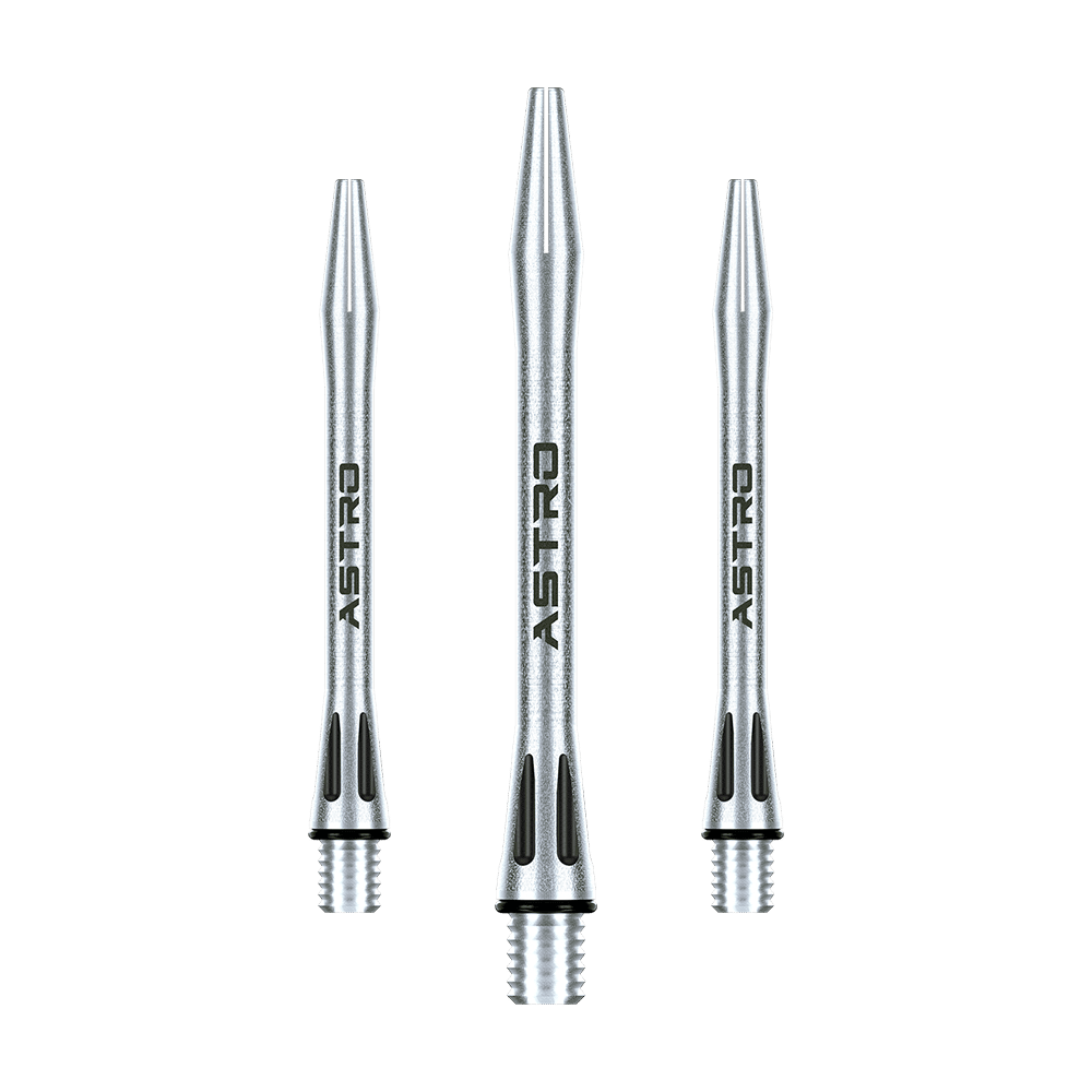 Winmau Astro Aluminium Shafts - Schwarz