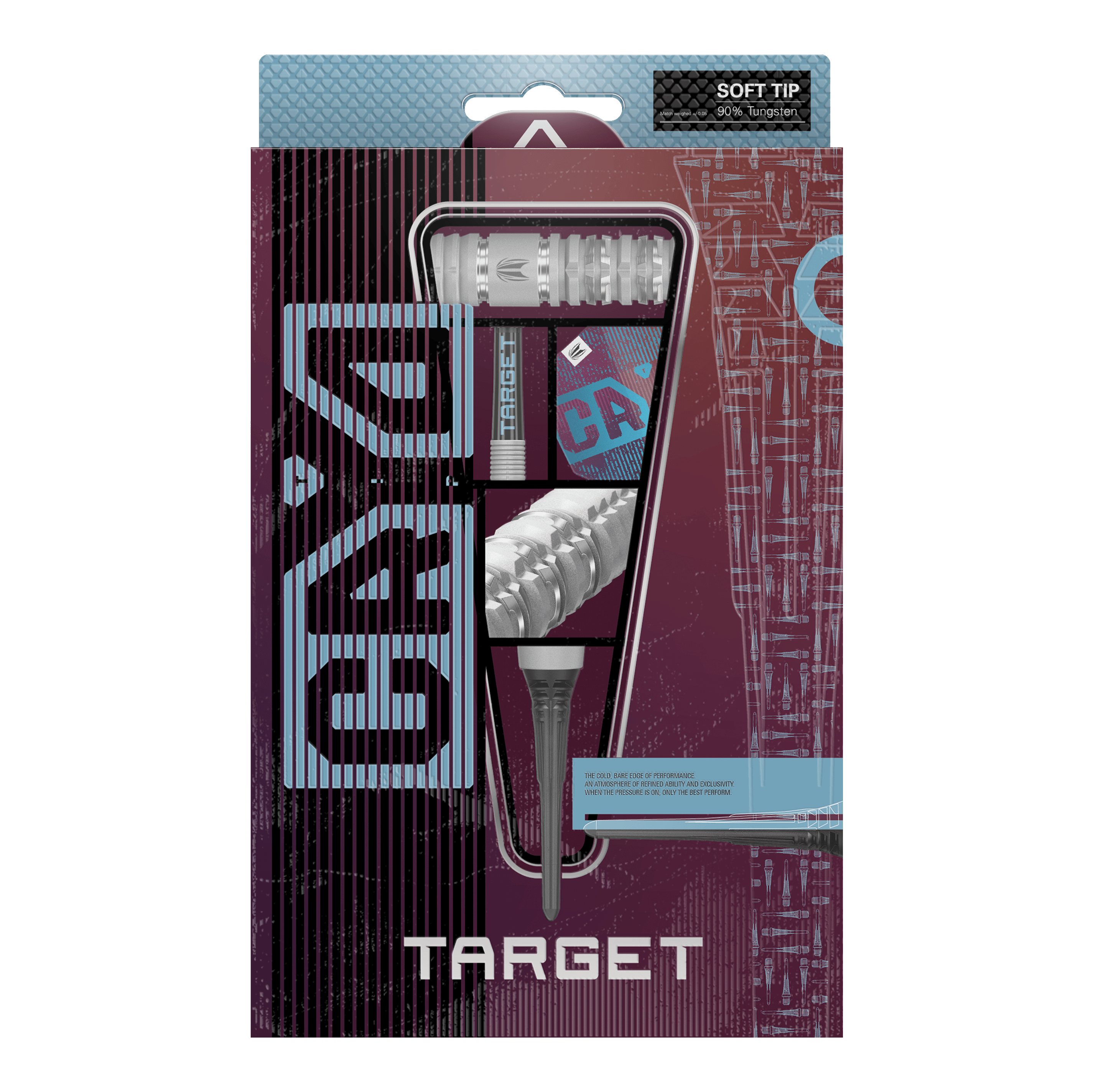 Fléchettes souples Target Cryo 11 Die Abbildung zeigt die Target Cryo 11 Softdarts. Die Darts sind modern gestaltet und besonders für Softdartspiele geeignet.