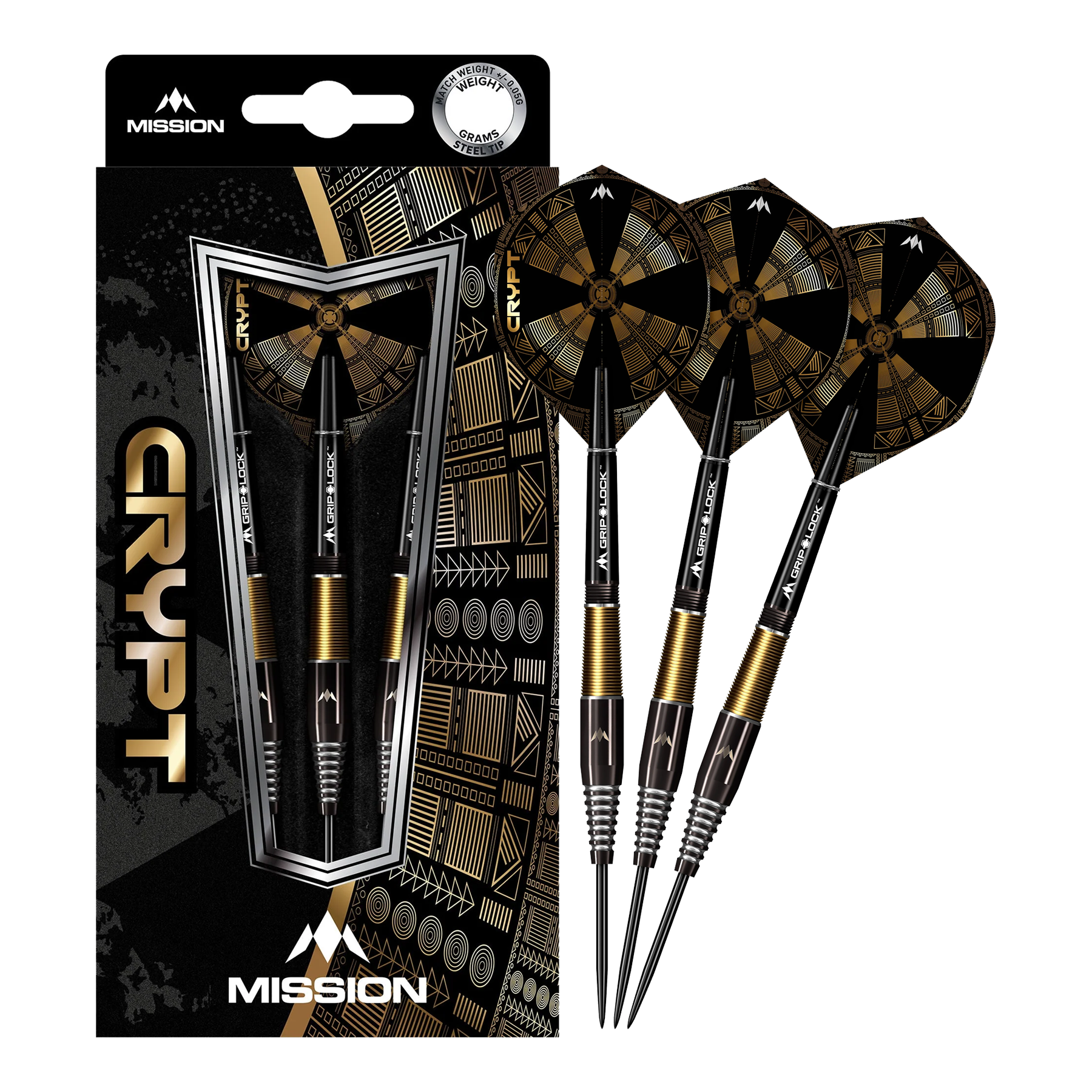 Mission Crypt Model 2 Steeldarts - 23g