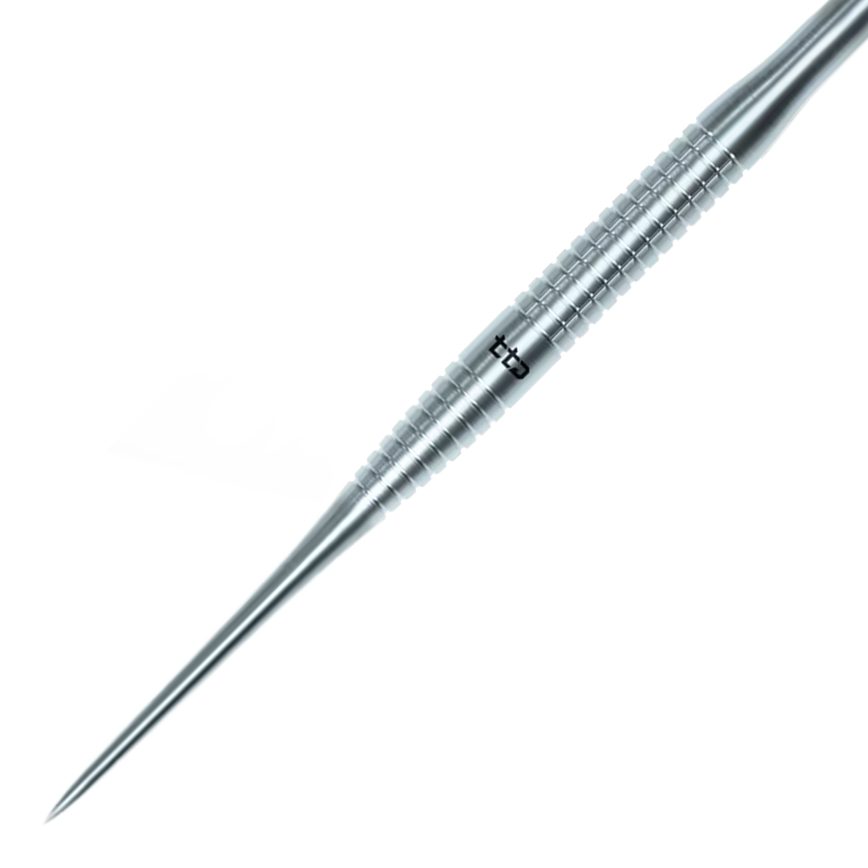 Caliburn TTD Complete Titanium T3 Fléchettes en acier argenté - 7 g Hier sieht man die Caliburn TTD Complete Titanium T3 Silver Steeldarts - 7g. Die Darts bestehen aus silbernem Titan und wiegen jeweils 7 Gramm.
