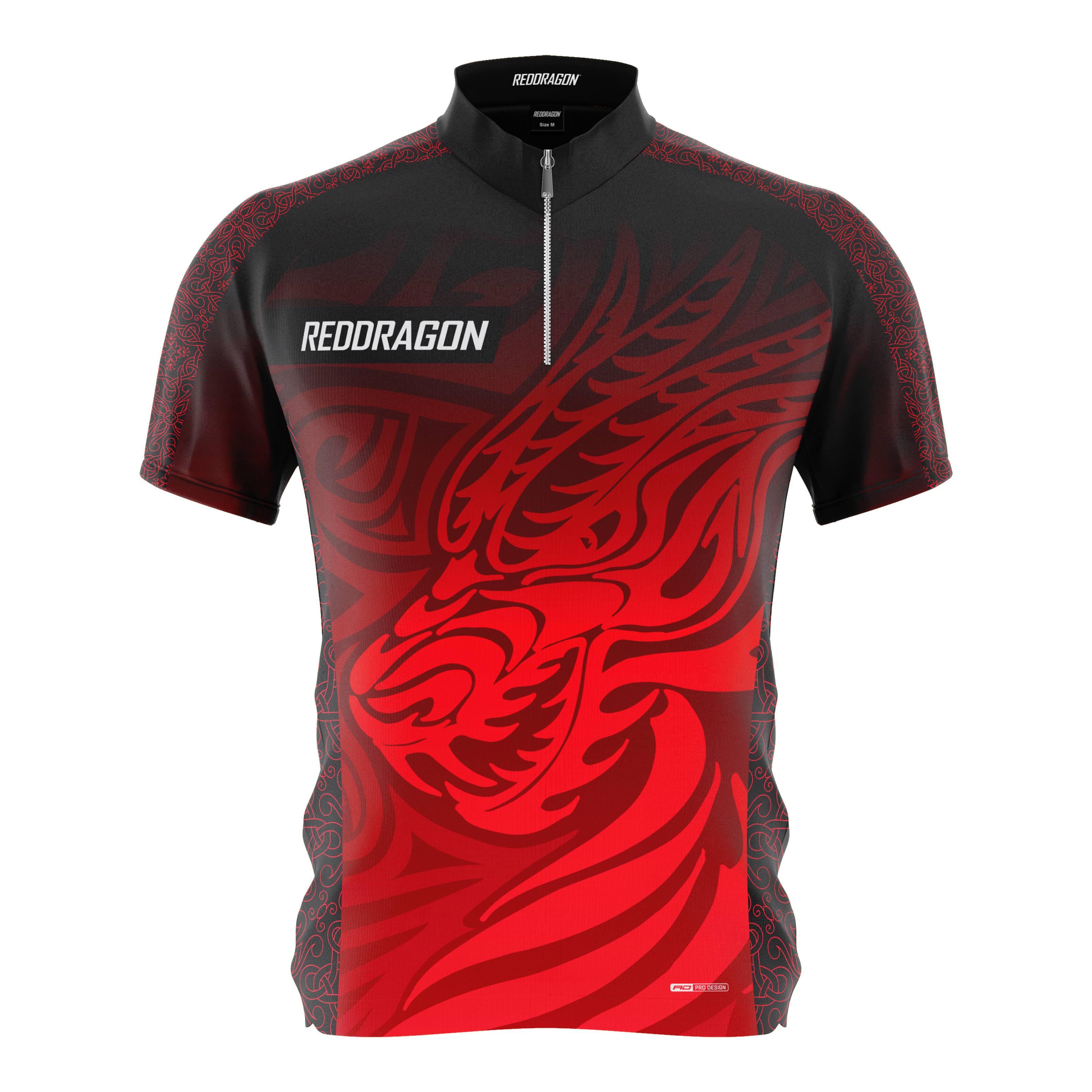 Abgebildet ist das Red Dragon Jonny Clayton Limited Edition Dartshirt. Dieses Dartshirt ist eine exklusive Sonderedition für Fans und Spieler.