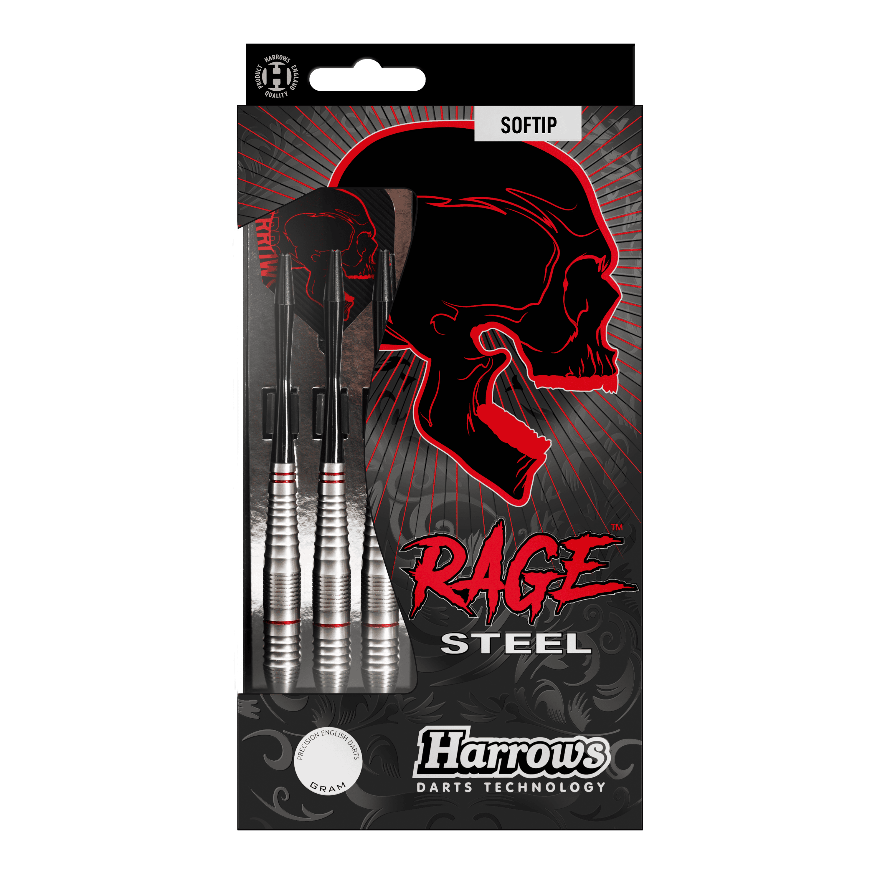 Fléchettes souples Harrows Rage