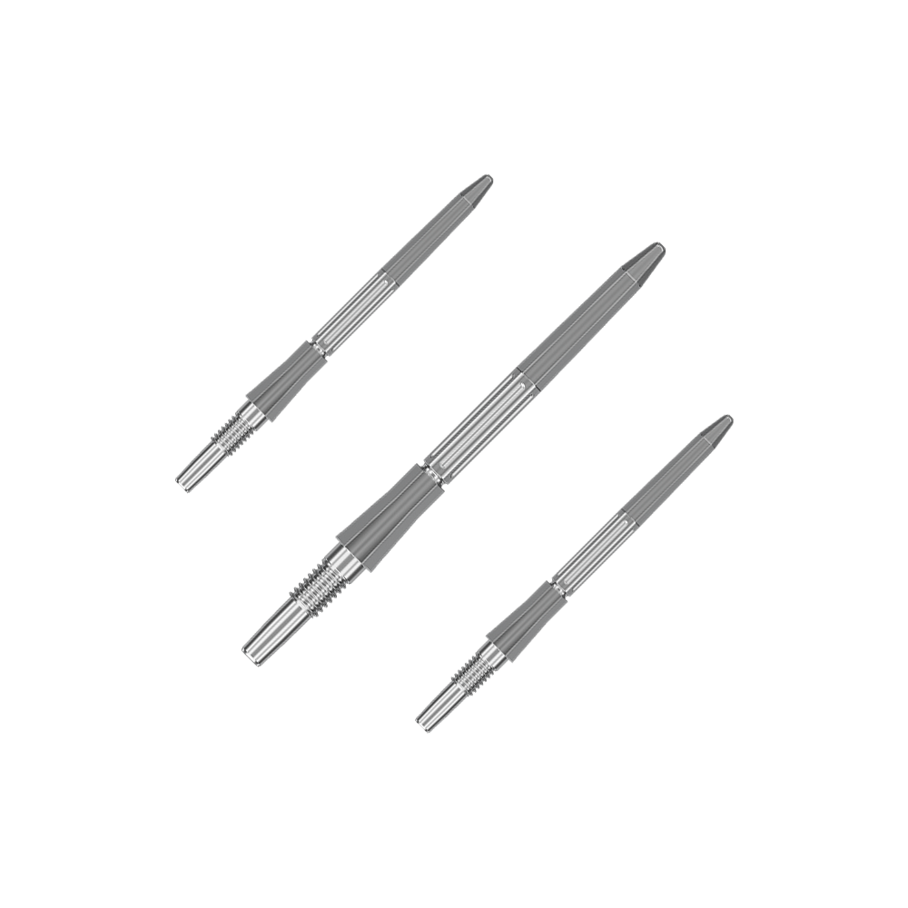 Pointes de fléchettes en acier Target Elysian Archetype 43 Swiss Point - Argent Abgebildet ist ein Set silberner Dartspitzen mit einer Länge von 30mm. Die Dartspitzen sind für das Swiss Point System geeignet.