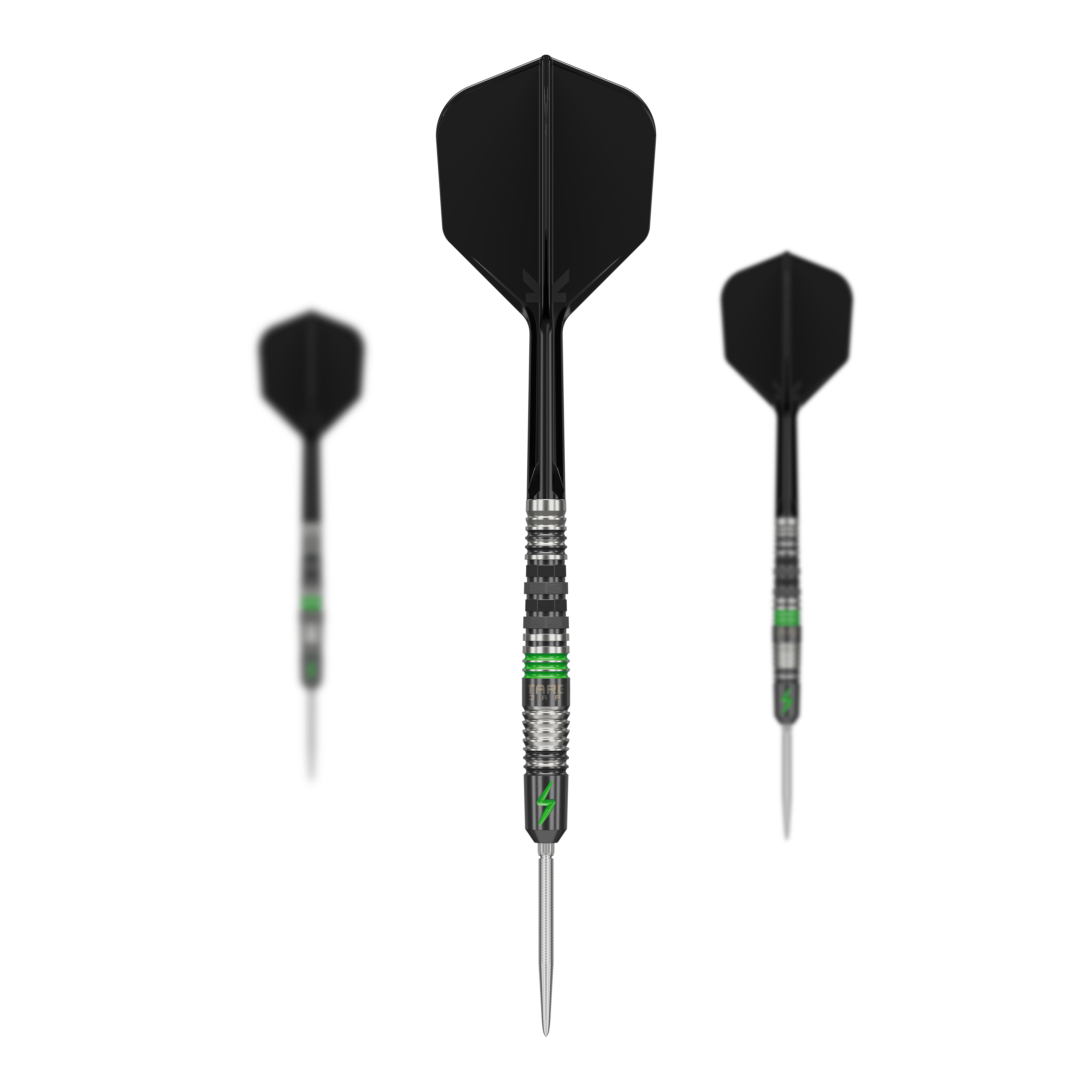 Fléchettes en acier Target Japan Black Marque Lightning 3 SP