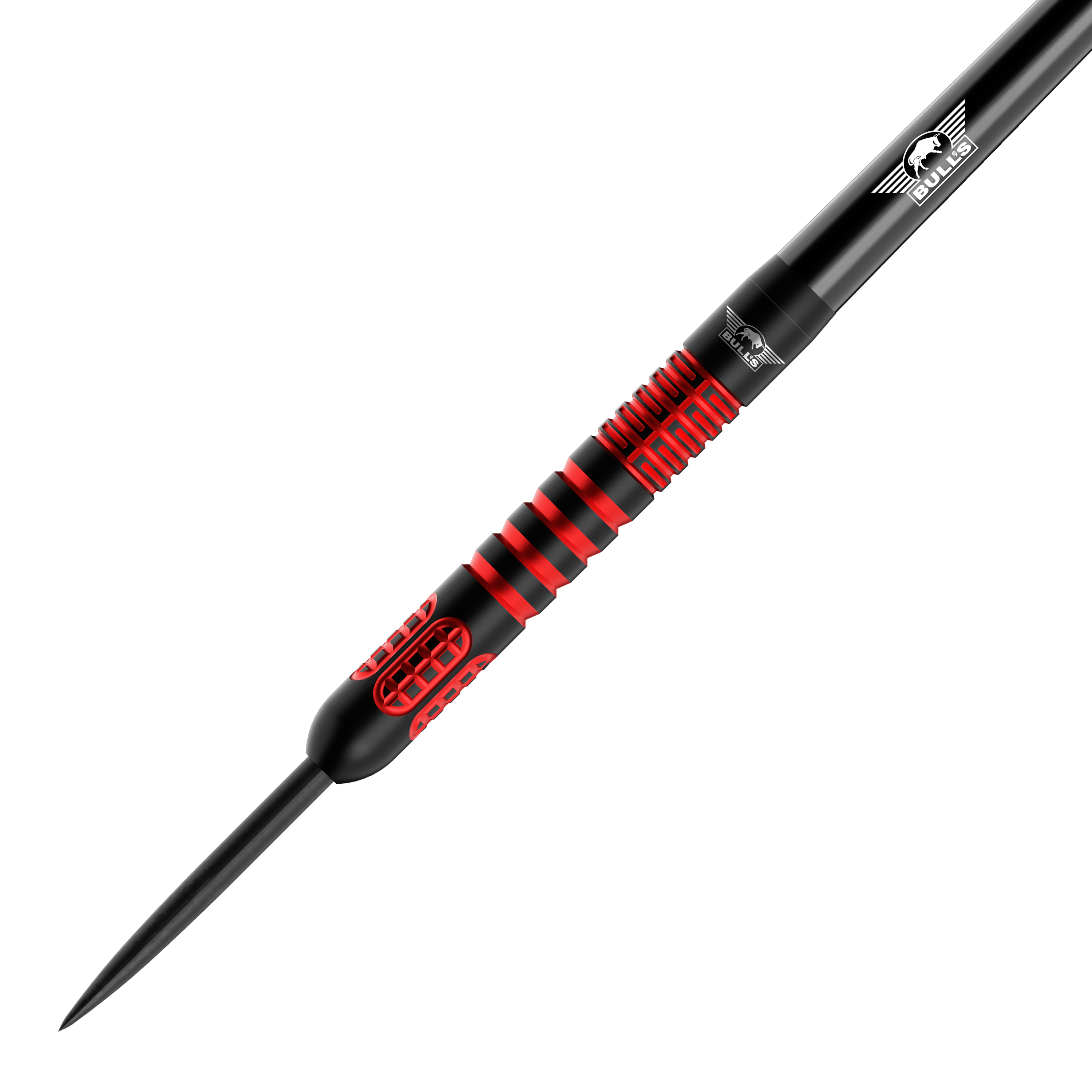Bulls NL Stefan Bellmont 90 fléchettes en acier - 23 g Auf dem Bild sind die Bulls NL Stefan Bellmont 90 Steeldarts 23g zu sehen. Diese Steeldarts sind besonders präzise und für professionelle Dartspieler geeignet.