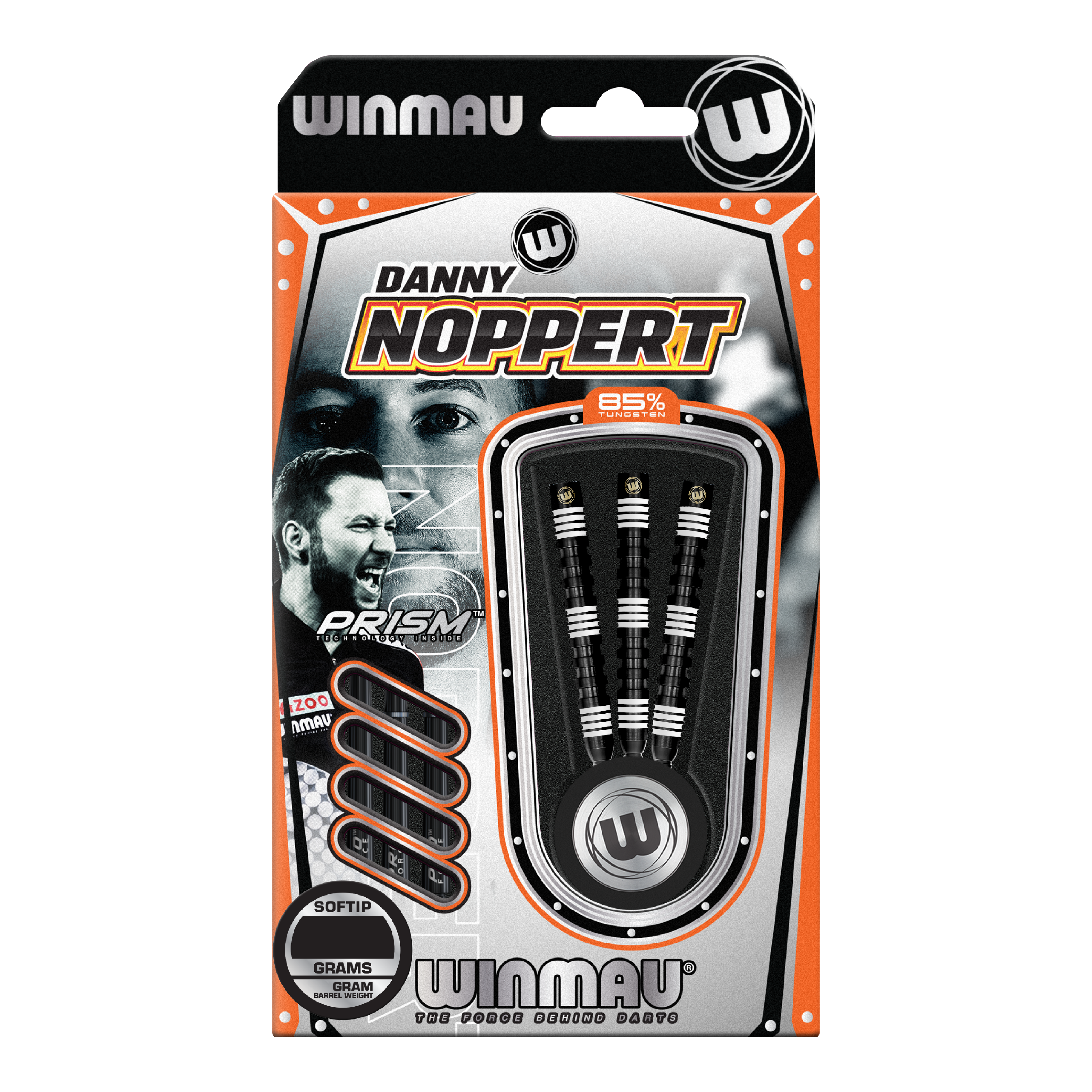 Fléchettes souples Winmau Danny Noppert 85 Pro-Series - 20g