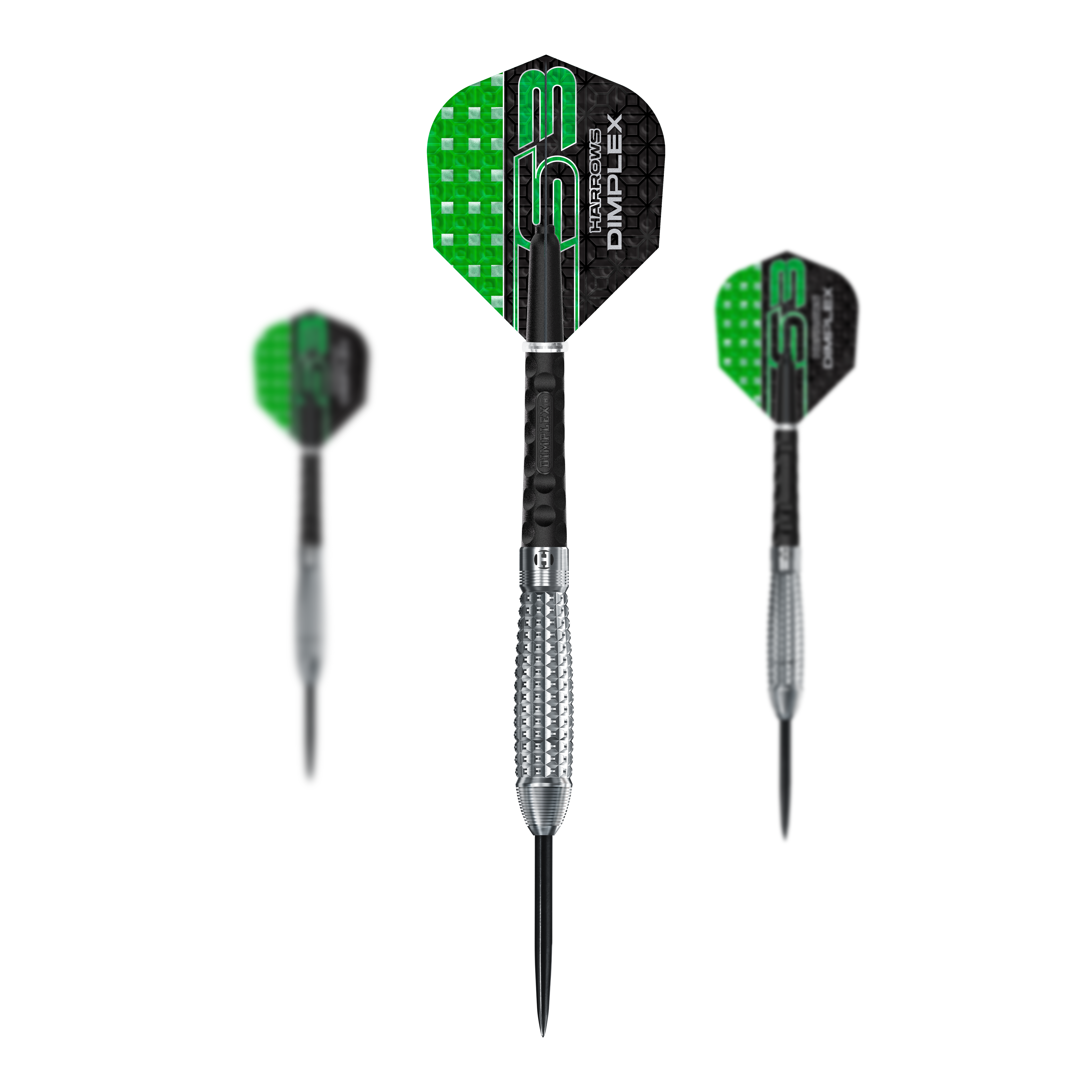 Fléchettes en acier Harrows Dimplex S3 Bomb
