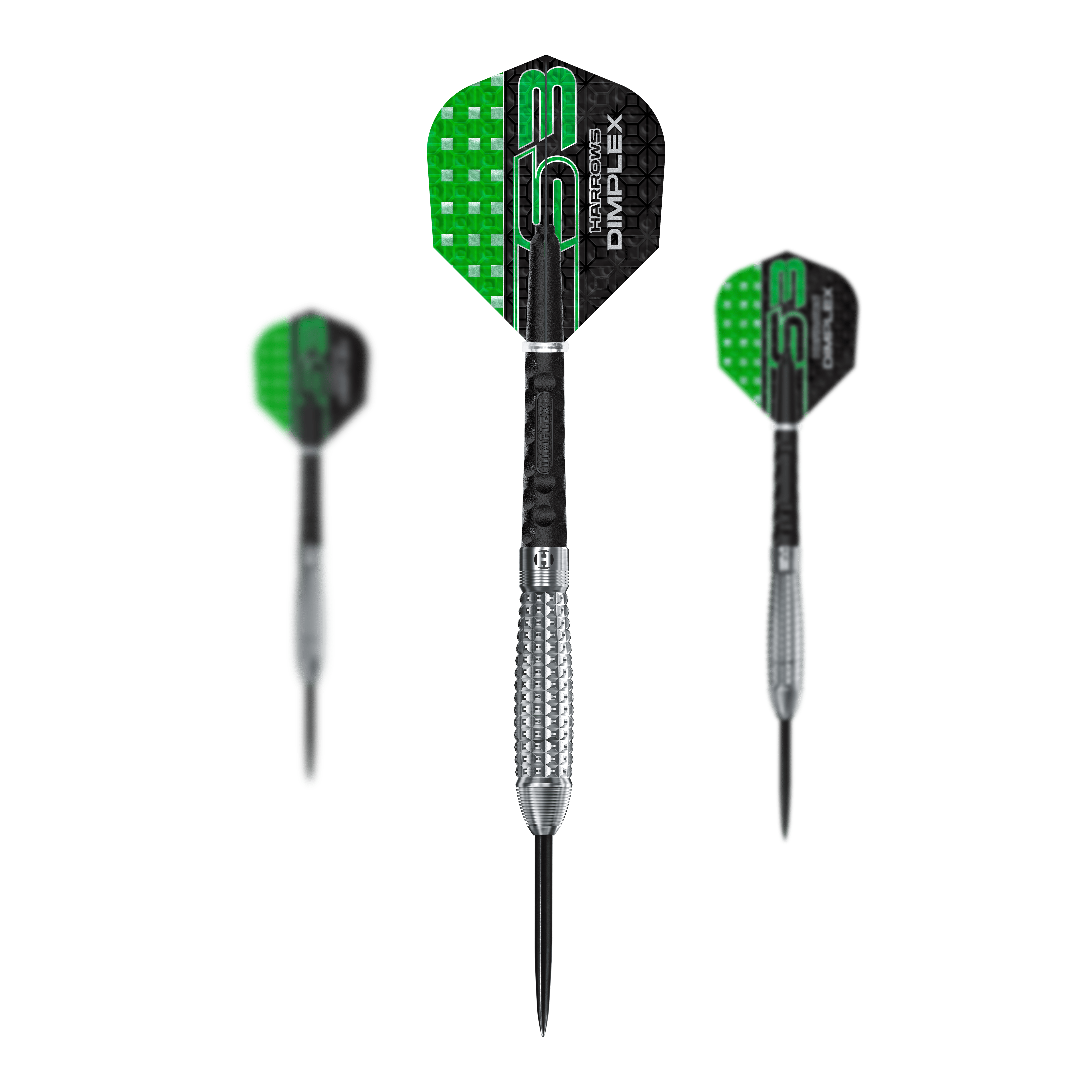 Fléchettes en acier Harrows Dimplex S3 Bomb