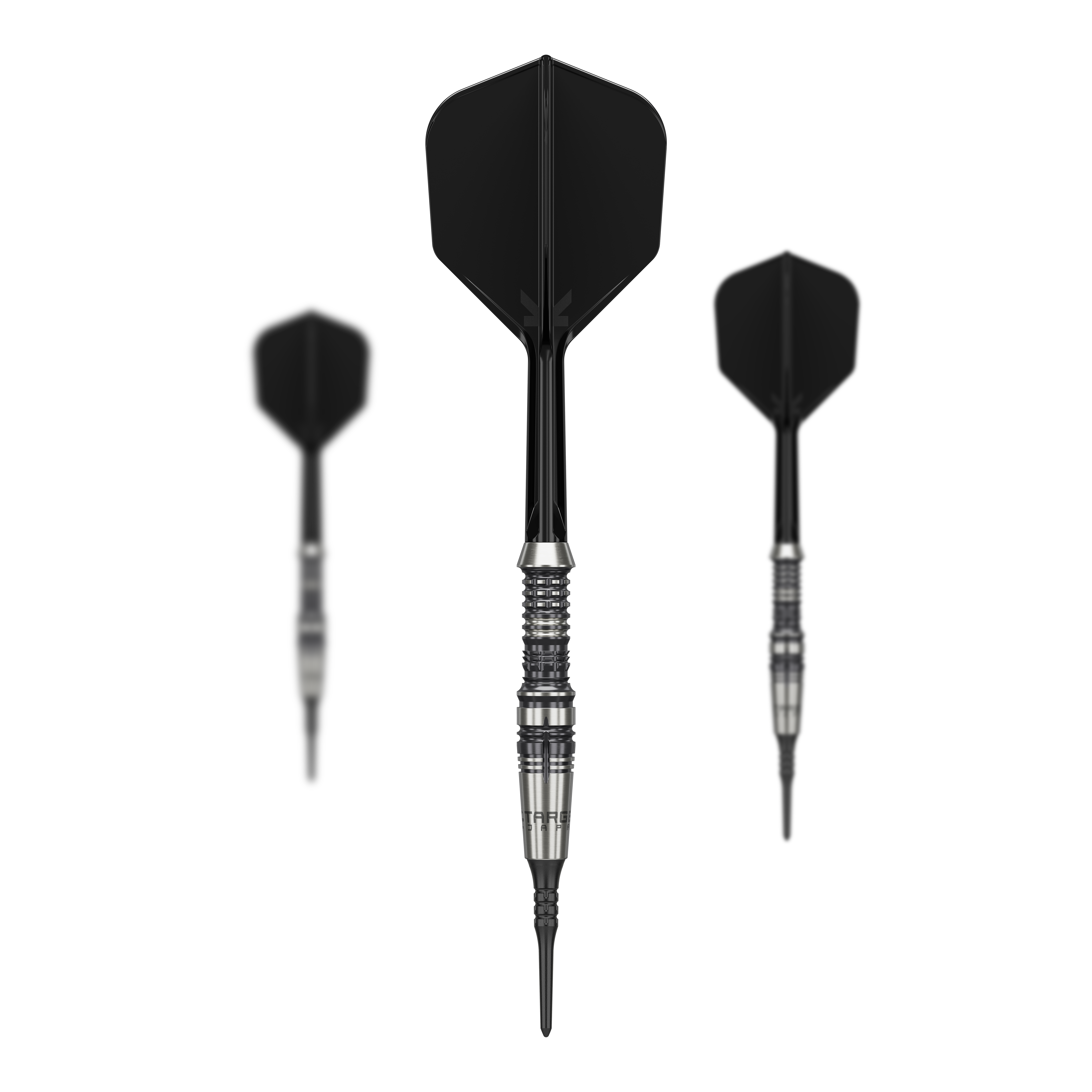 Fléchettes souples Target Japan Black Marque Heracles - 18 g