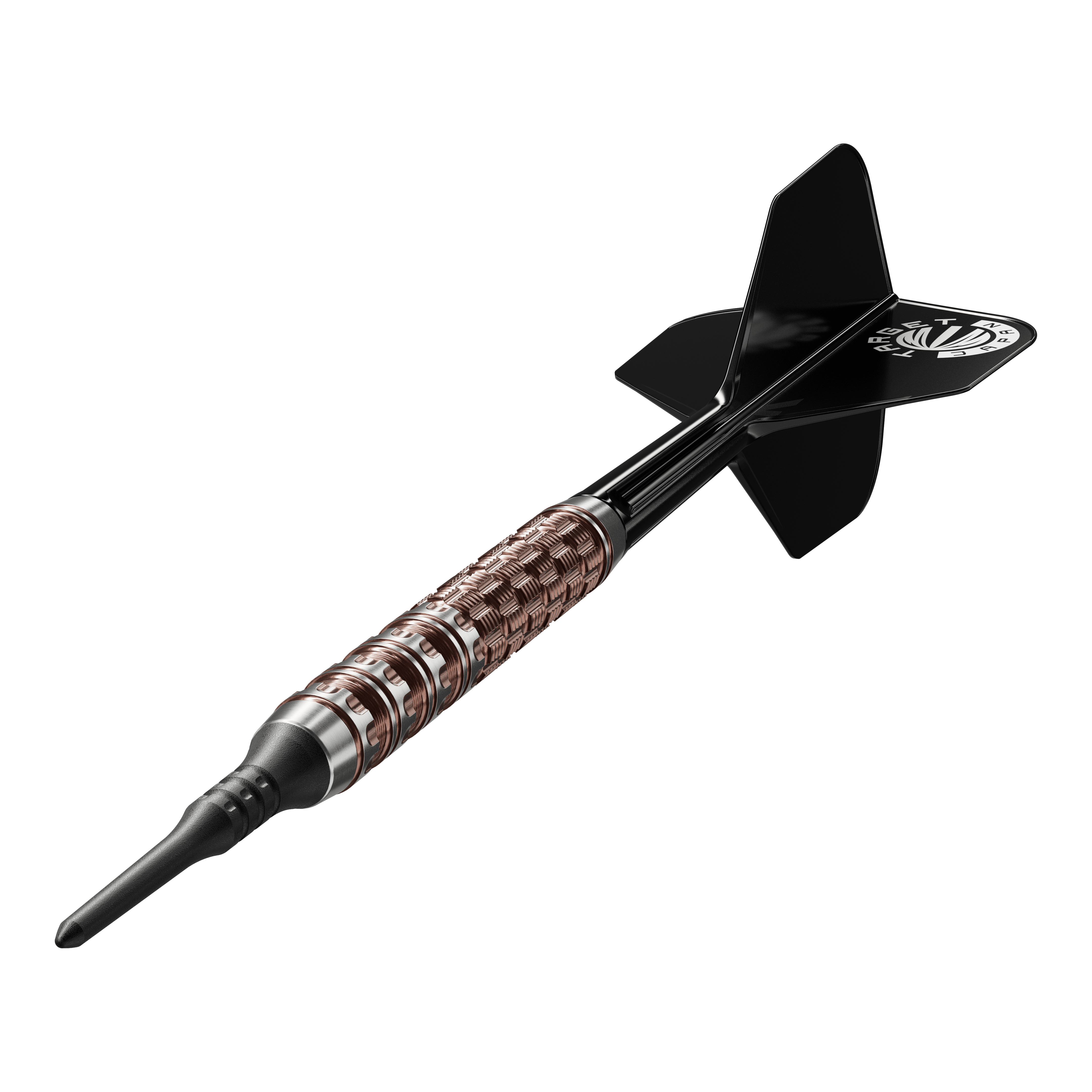 Fléchettes souples Target Japan Prime Series George Nishitani Raptor GEN6 - 19,5 g Das Bild zeigt die Target Japan Prime Series George Nishitani Raptor GEN6 Softdarts mit einem Gewicht von 21,5g. Die Softdarts liegen auffällig im Fokus und präsentieren ihr Design deutlich.