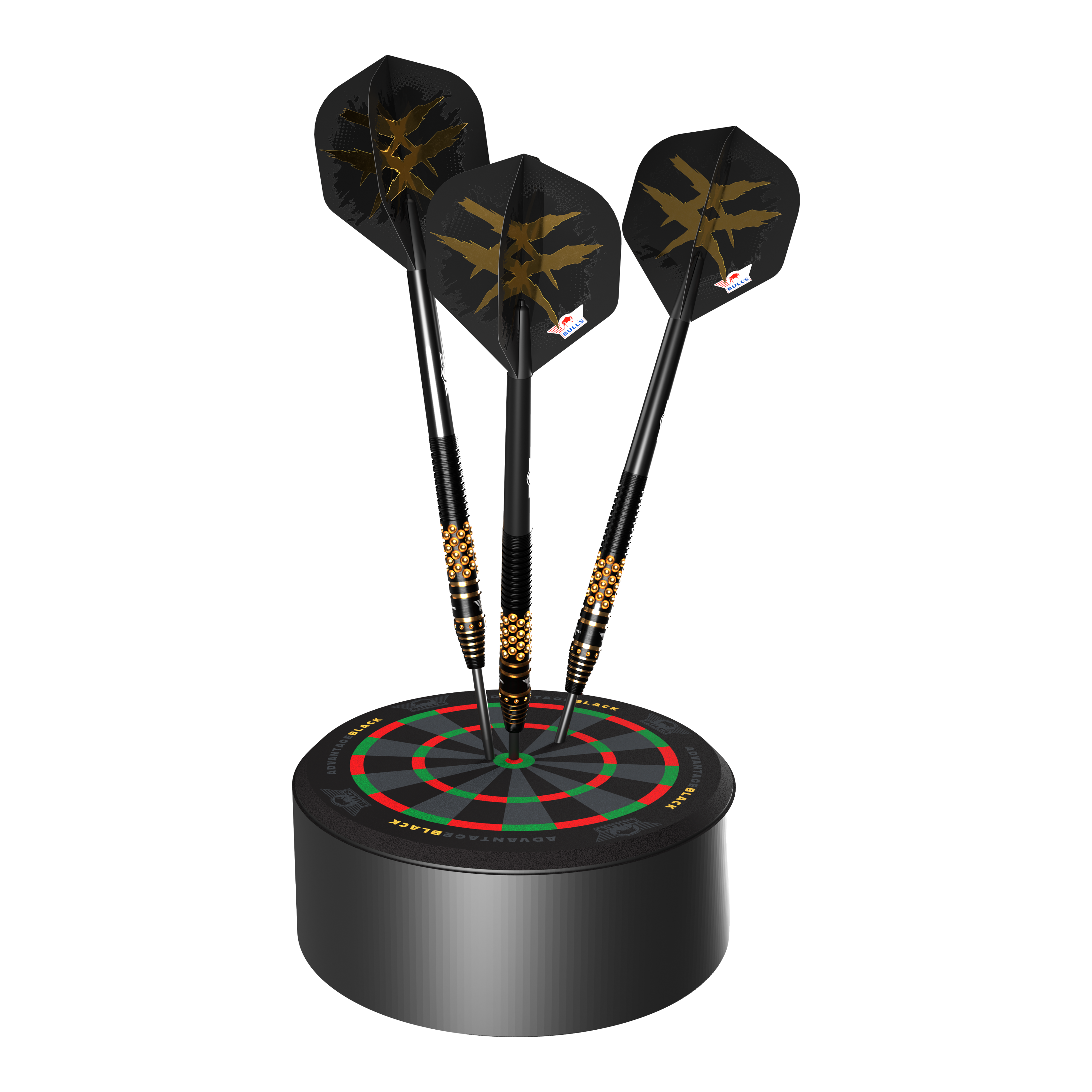 Présentoir à fléchettes Bulls NL Advantage Mini noir Abgebildet ist der Bulls NL Advantage Black Mini Dart Display Darthalter. Dieser Halter dient zur Präsentation und Aufbewahrung von Mini-Darts.