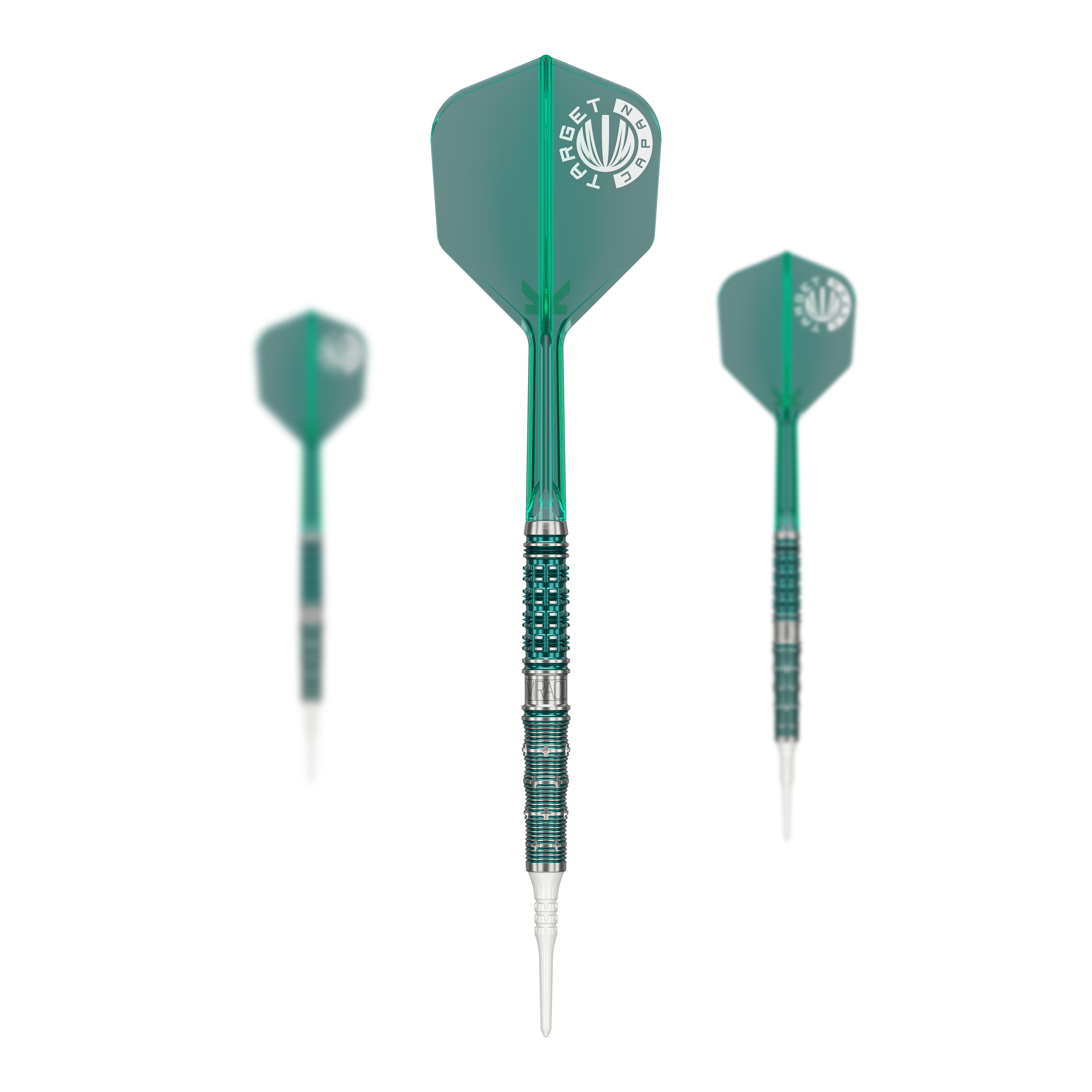 Target Japan Mikuru Suzuki The Miracle GEN7 Fléchettes souples - 21,5 g Dieses Bild zeigt das Set der Target Japan Mikuru Suzuki The Miracle GEN7 Softdarts - 21,5g. Die Darts sind speziell für professionelle und ambitionierte Spieler entwickelt.